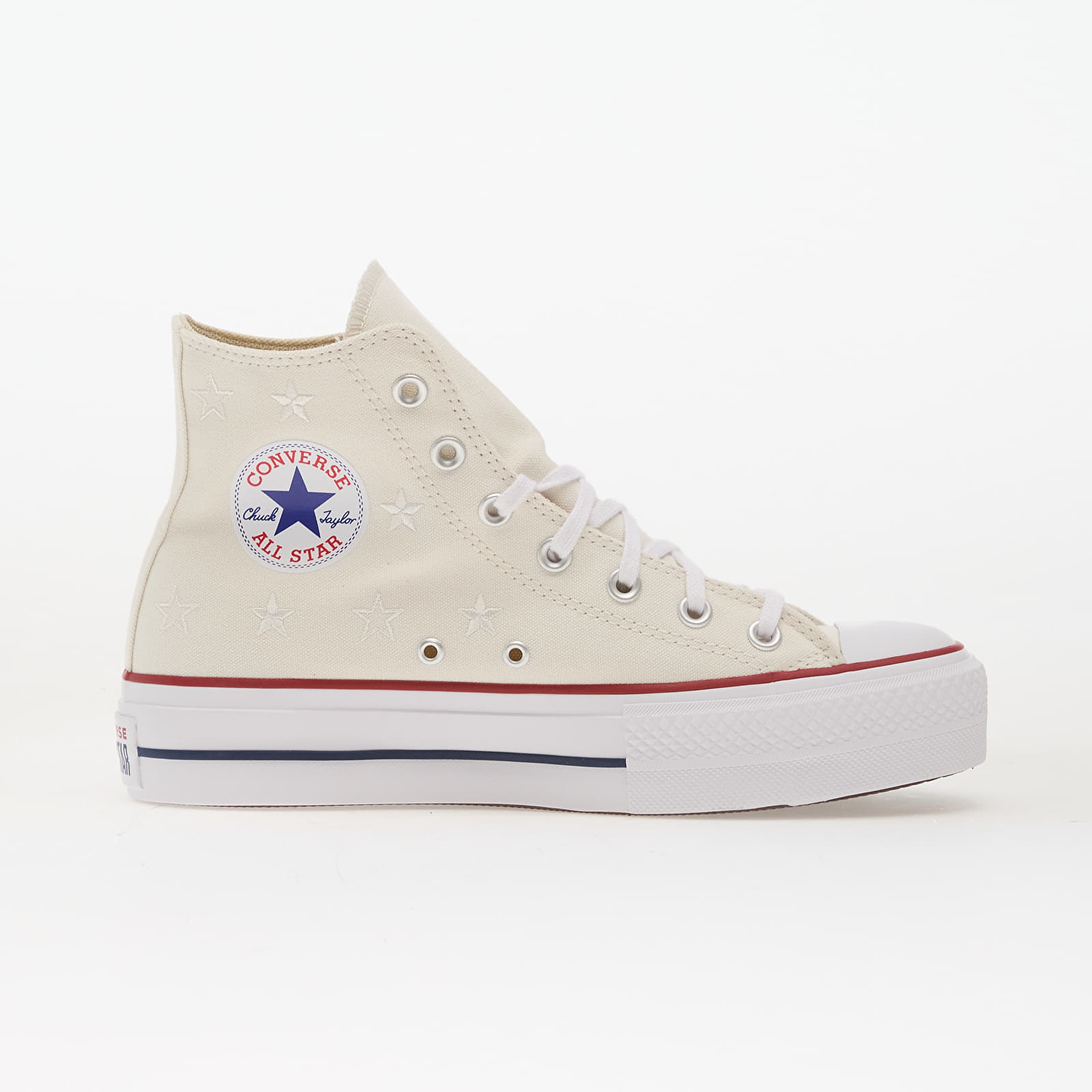 Scarpe donna Converse Chuck Taylor All Star Lift Platform Celestial Hi Vintage White/ Red/ Navy