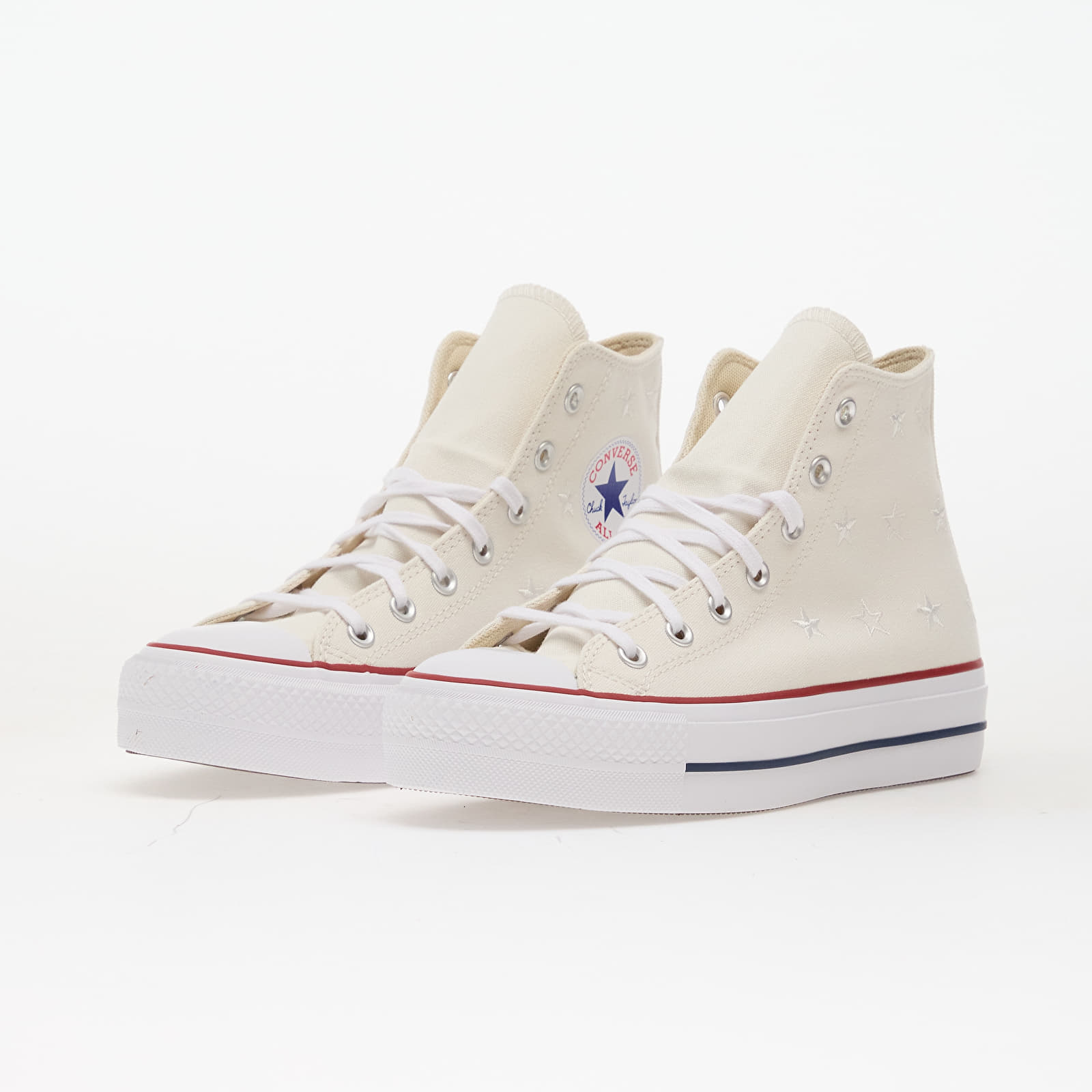 Scarpe donna Converse Chuck Taylor All Star Lift Platform Celestial Hi Vintage White/ Red/ Navy