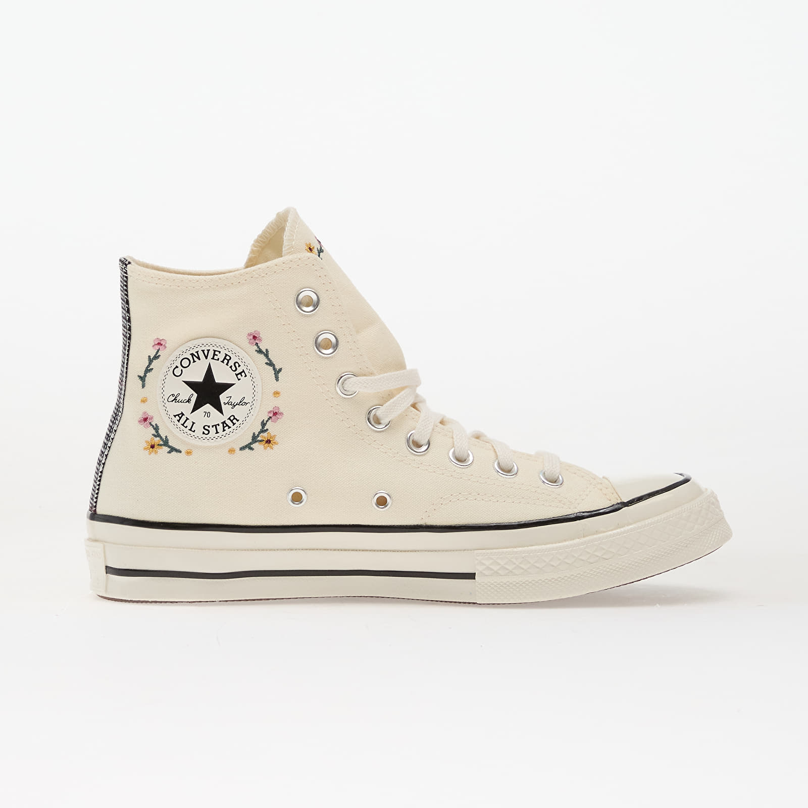 Pánske tenisky a topánky Converse Chuck 70 Varsity Vines Hi Egret/ Black/ Frozen Acai