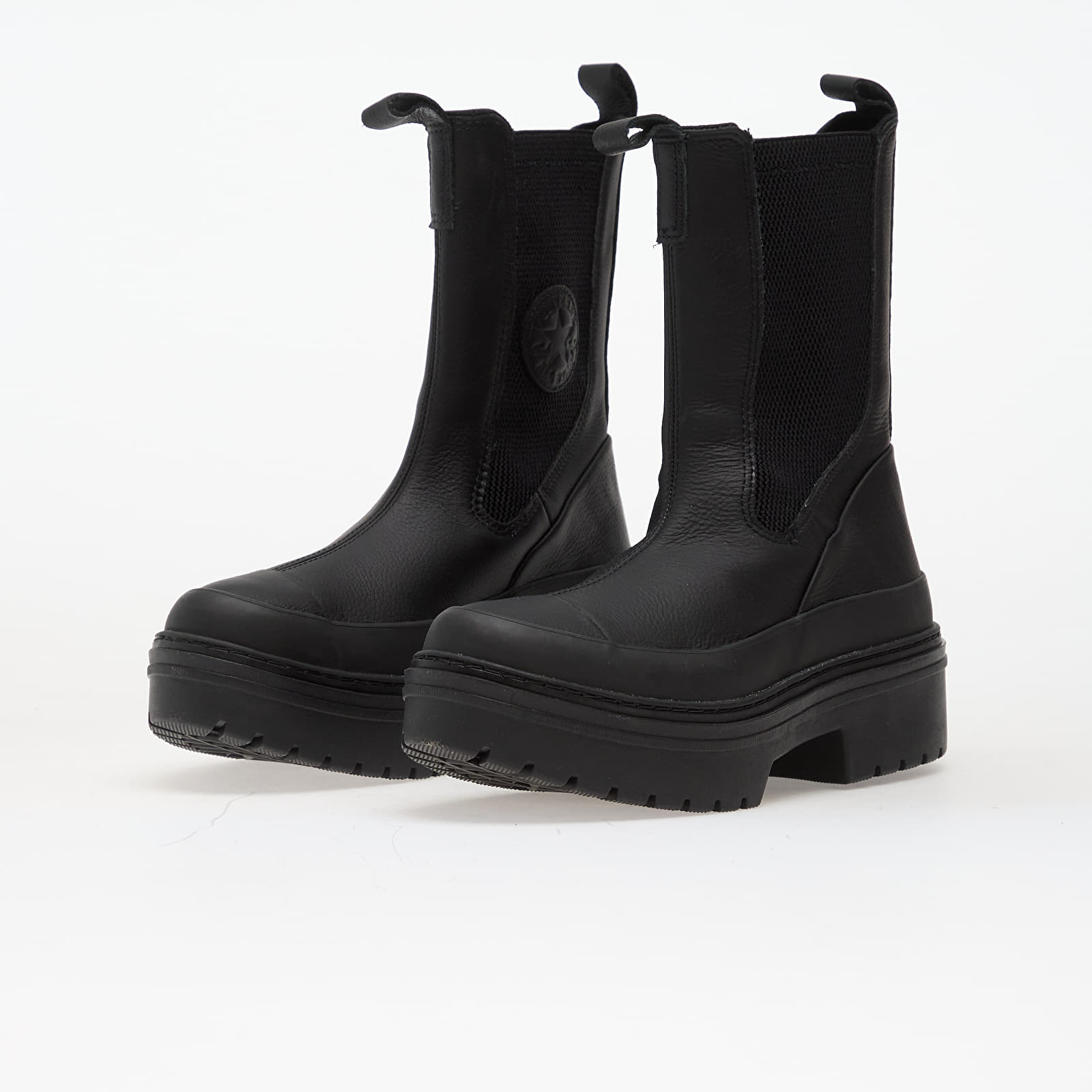 Dámske topánky a tenisky Converse Chuck Taylor All Star Lugged Heel Chelsea Boot  Black/ Black/ Black