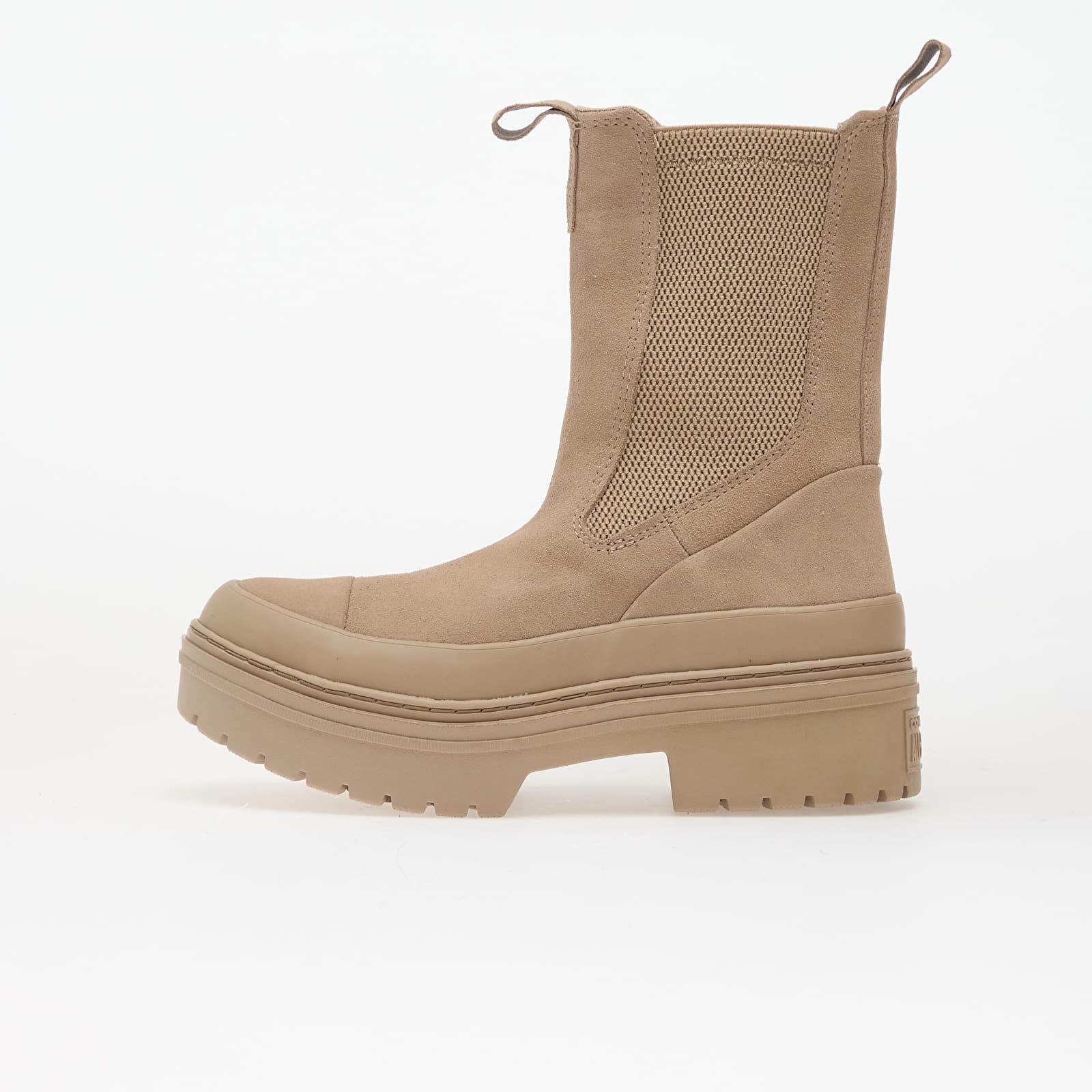 Sneakers und Schuhe für Frauen Converse Chuck Taylor All Star Lugged Heel Chelsea Boot Suede  Vintage Cargo/ Vintage Cargo