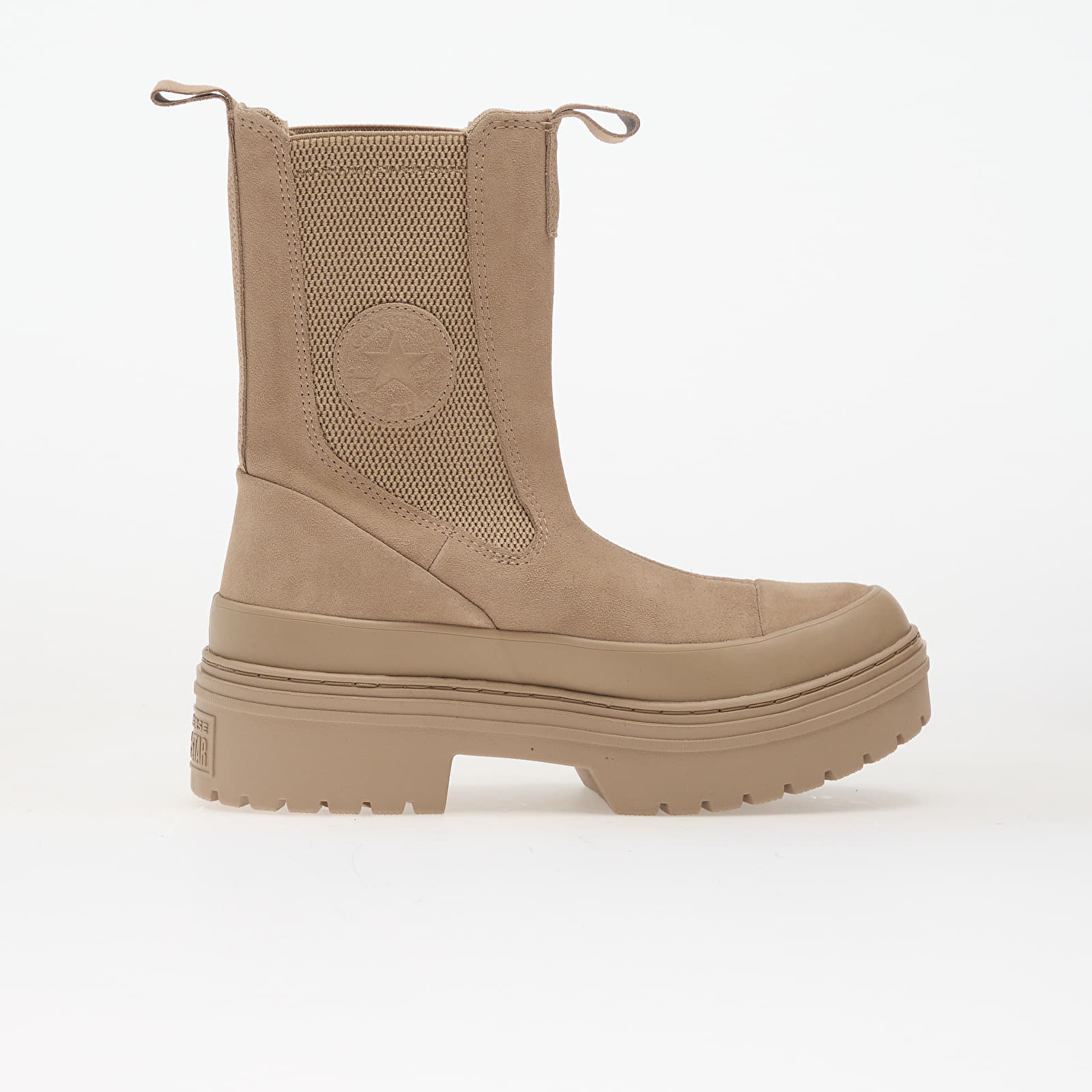 Sneakers und Schuhe für Frauen Converse Chuck Taylor All Star Lugged Heel Chelsea Boot Suede  Vintage Cargo/ Vintage Cargo