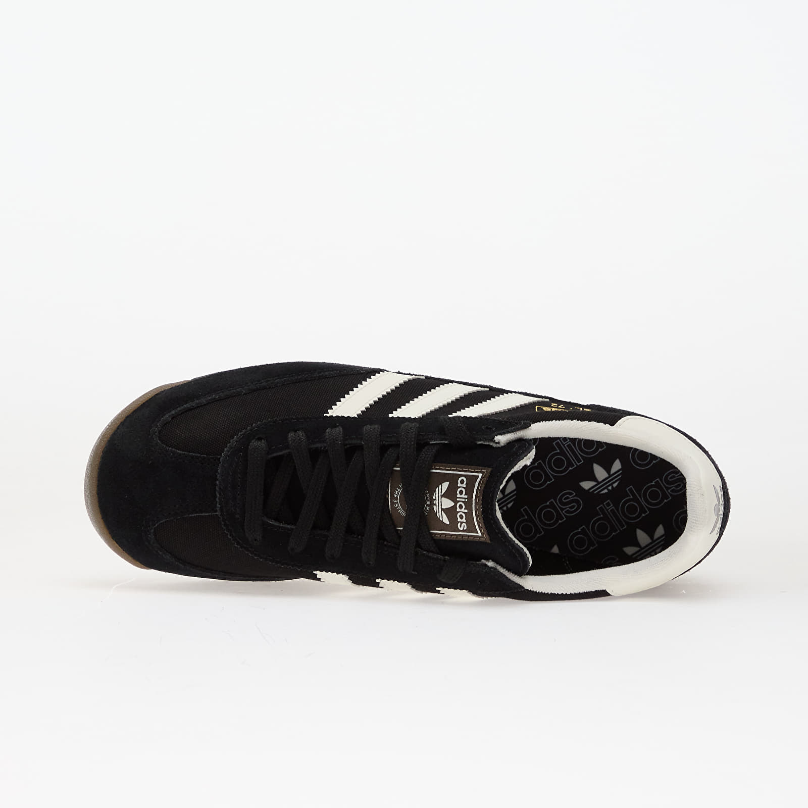 Vīriešu čības un apavi adidas SL 72 Rs Core Black/ Off White/ Cardboard Brown