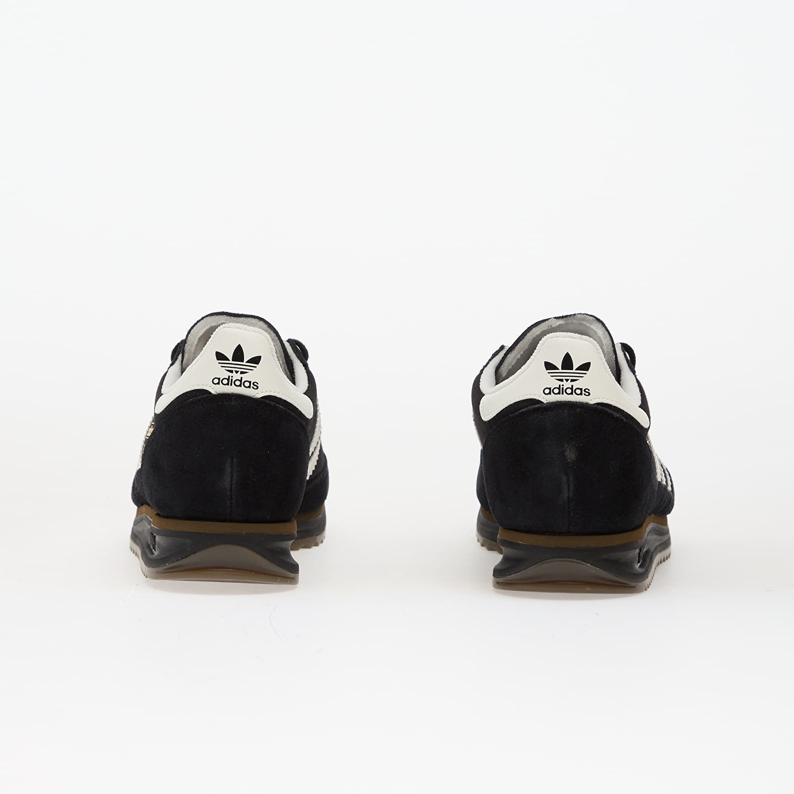 Vīriešu čības un apavi adidas SL 72 Rs Core Black/ Off White/ Cardboard Brown
