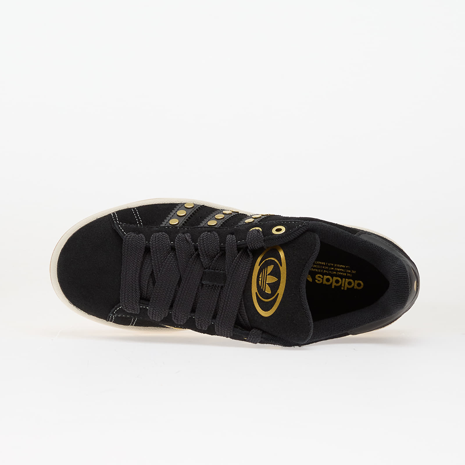 Sieviešu kedas un apavi adidas Campus 00s W Core Black/ Carbon/ Gold Metallic
