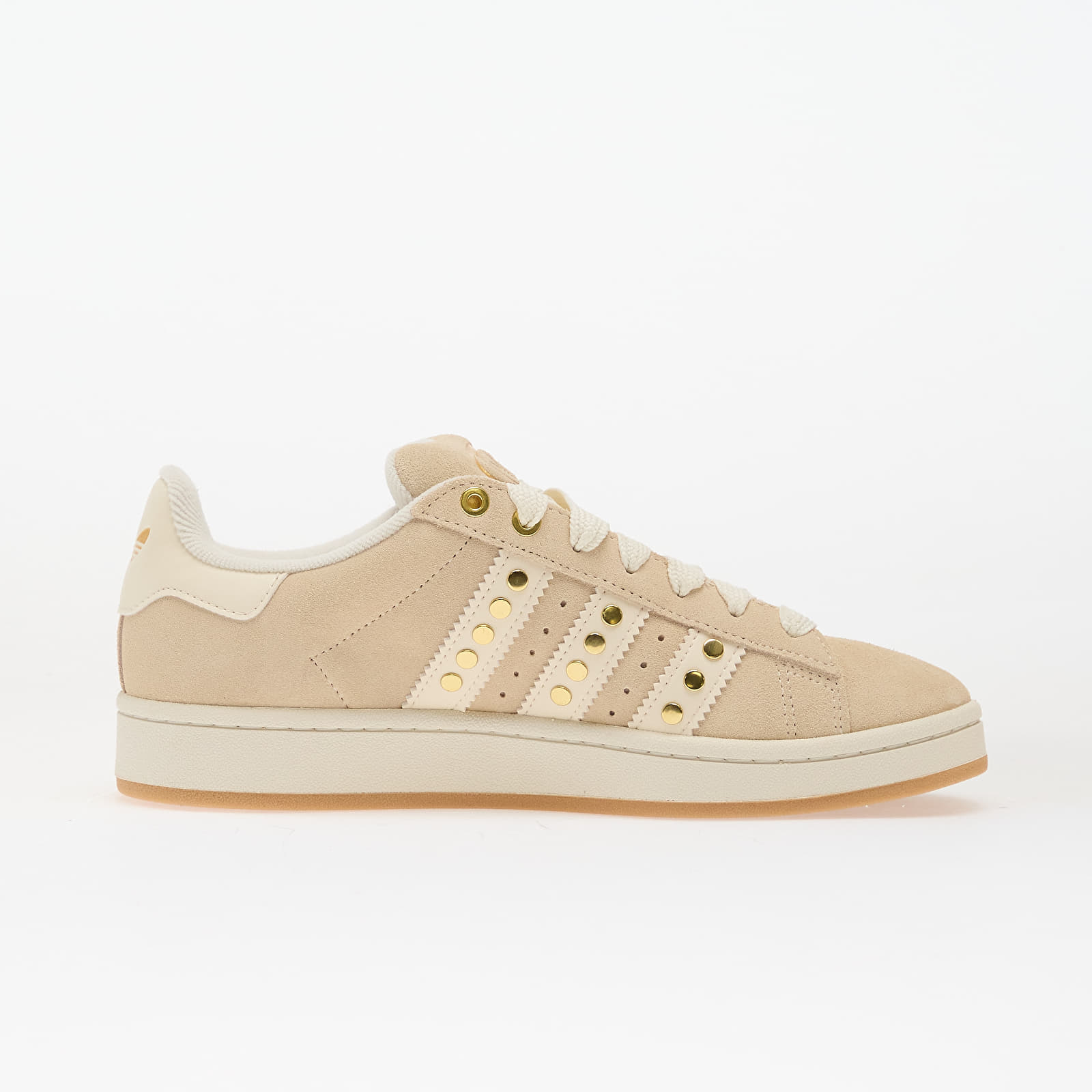 SievieŔu kedas un apavi adidas Campus 00s W Sand Strata/ Crew White/ Gold Metallic