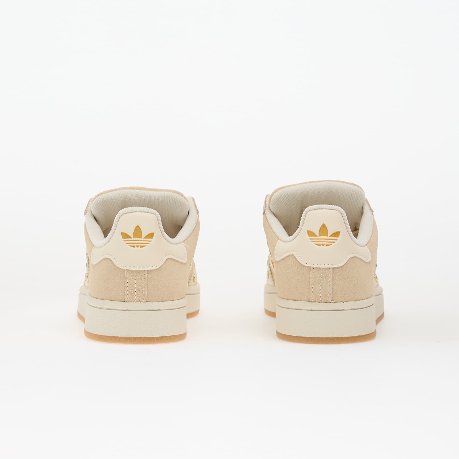 SievieŔu kedas un apavi adidas Campus 00s W Sand Strata/ Crew White/ Gold Metallic