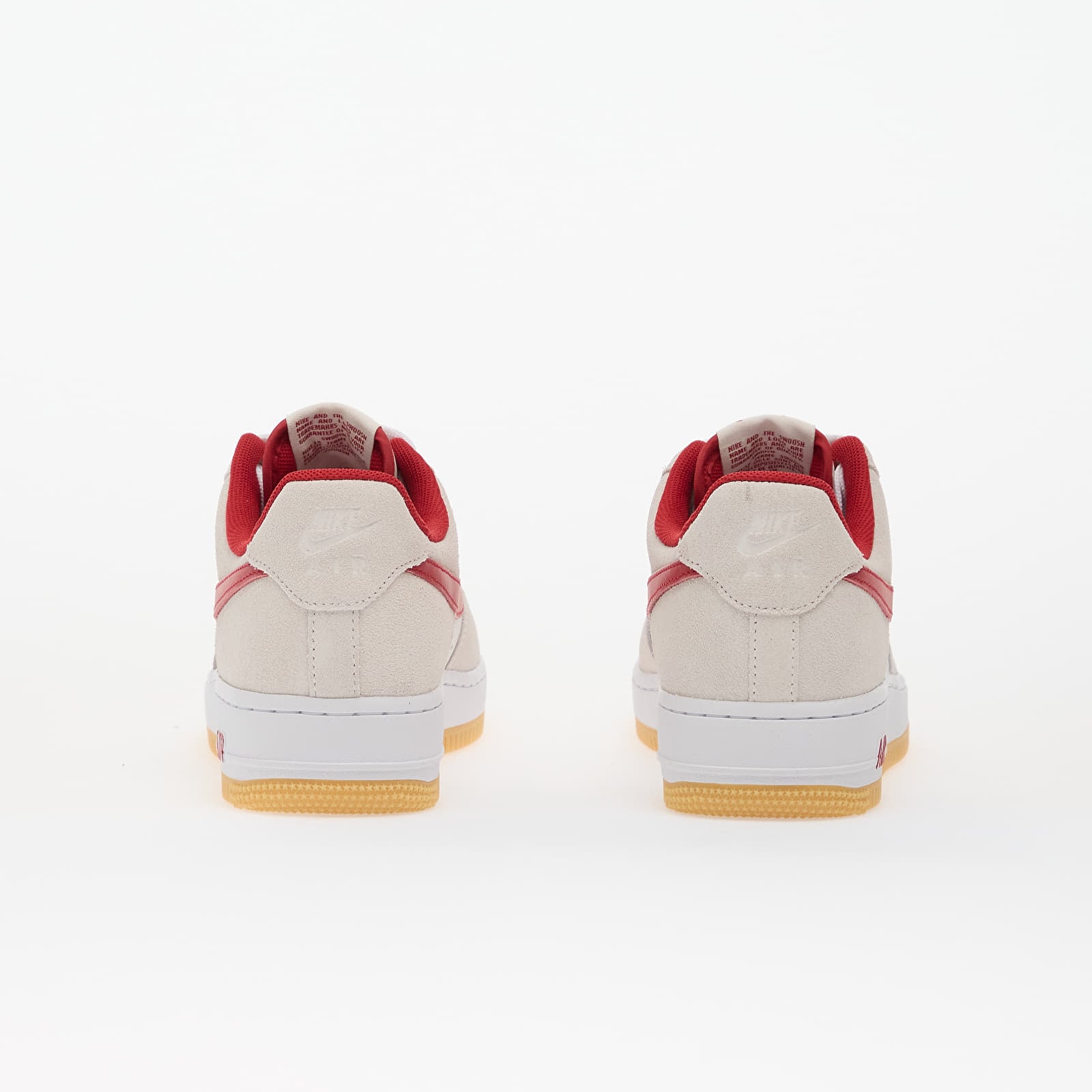 Sneakers og sko til mænd Nike Air Force 1 '07 Lv8 Summit White/ Varsity Red-White