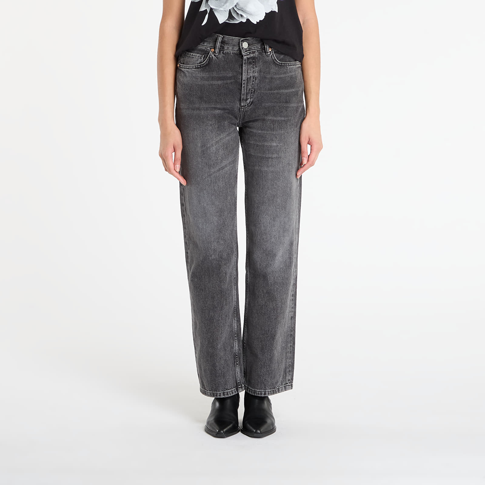 Pants AllSaints Brooklyn Jean Washed Black 28