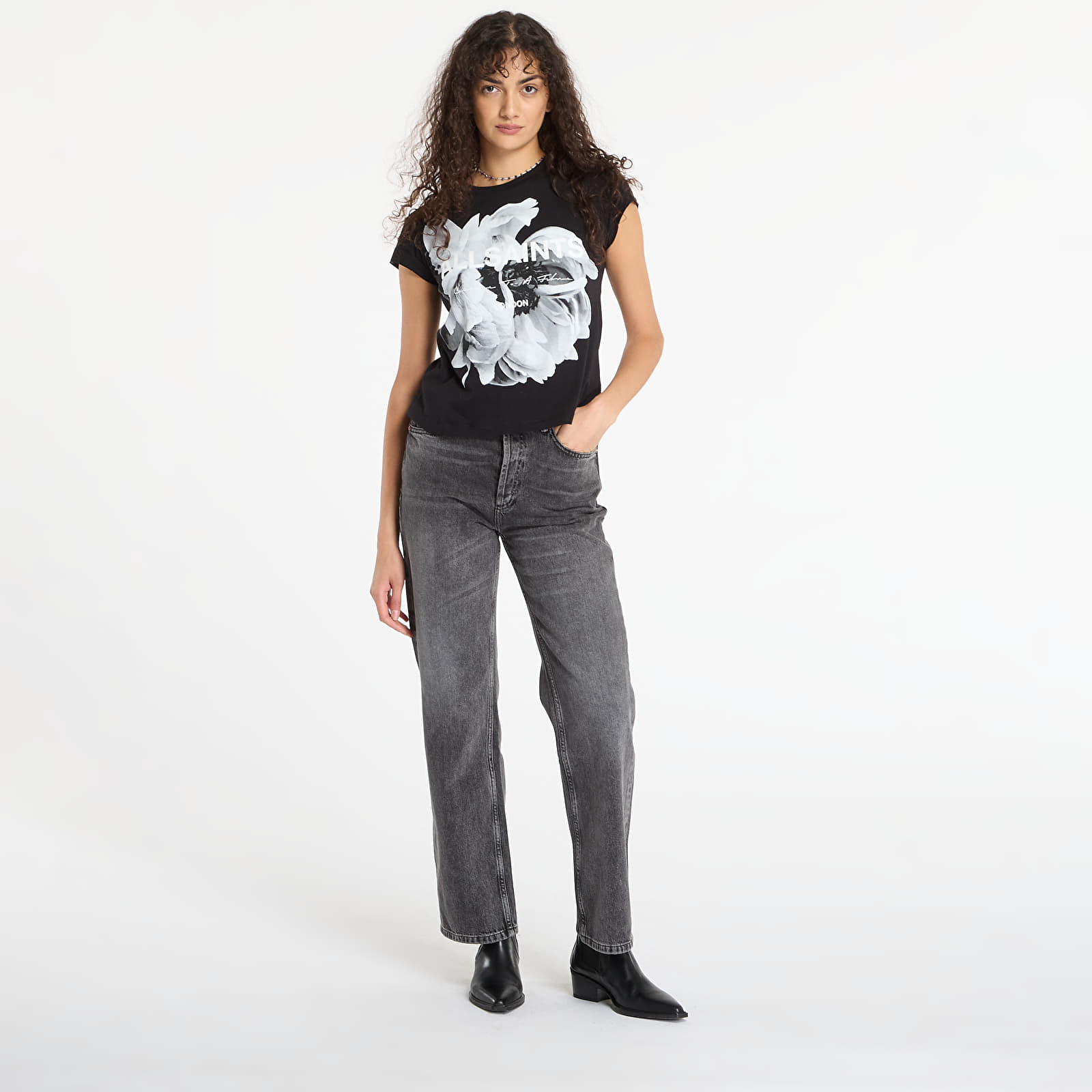 Jeans AllSaints Brooklyn Jean Washed Black