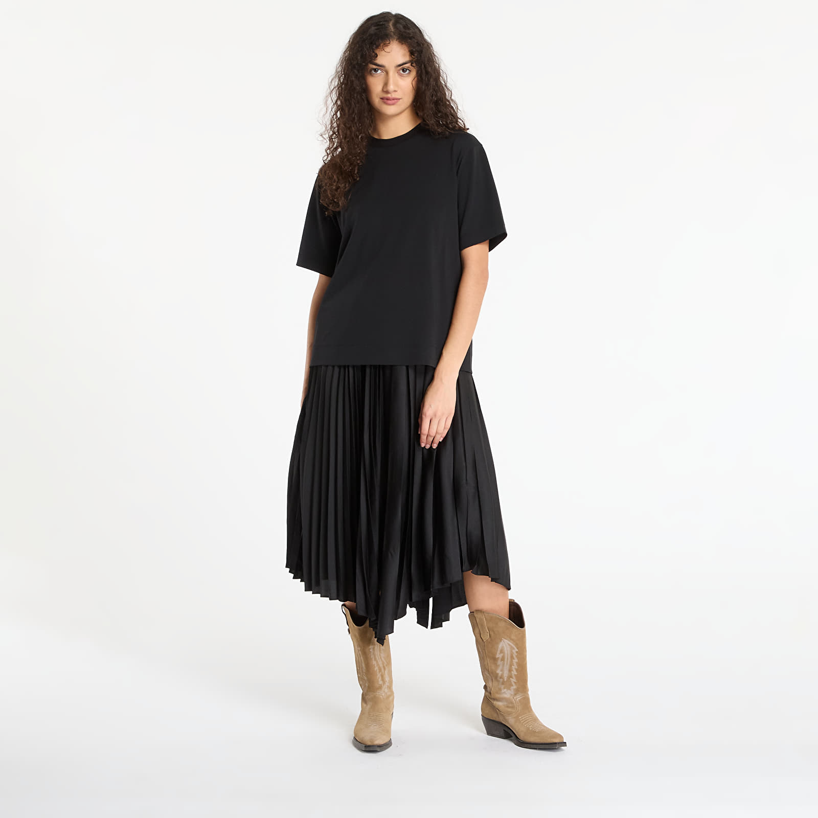 Abiti AllSaints Jax Tee Dress Black