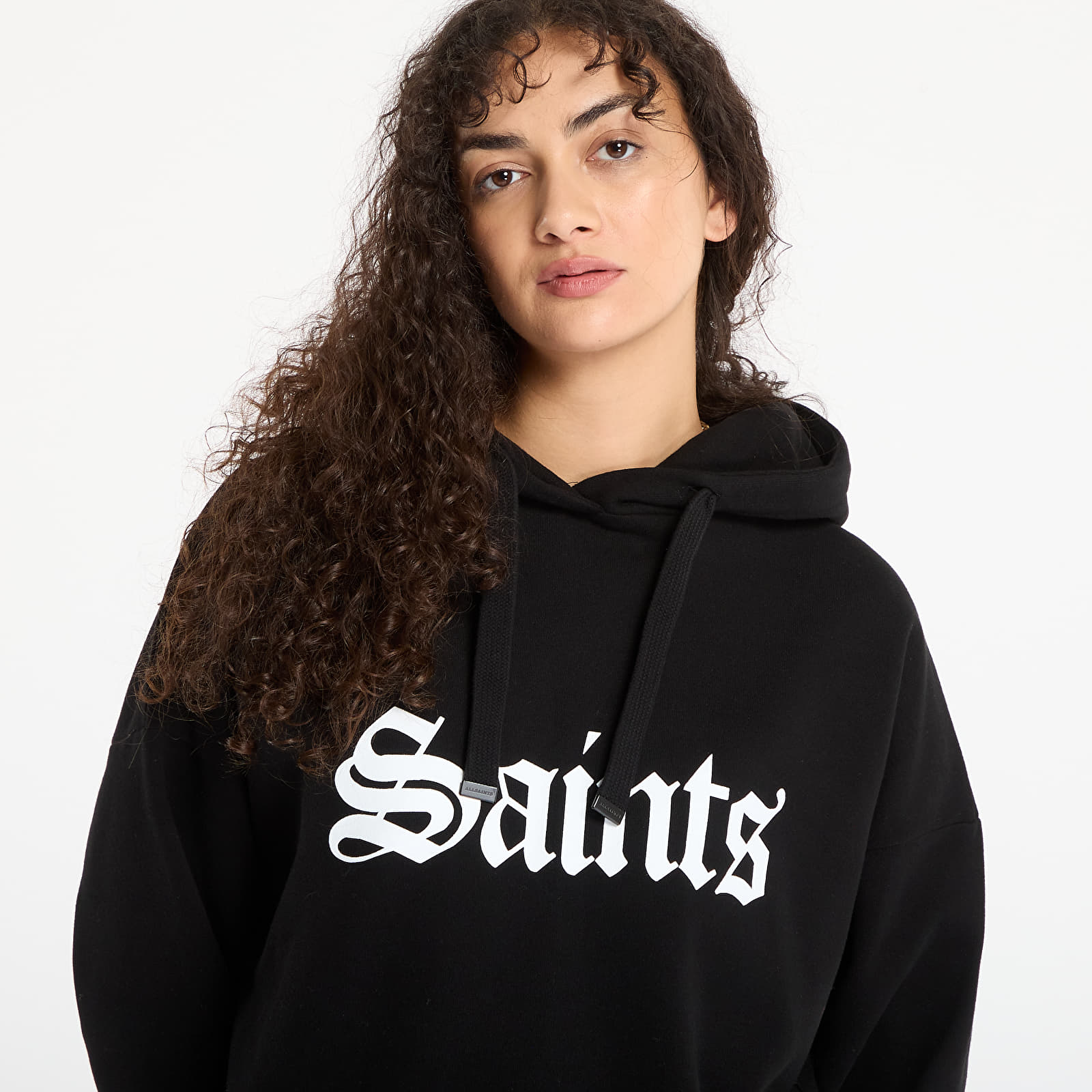 Sweatshirts AllSaints Saint Etie Hoody Black