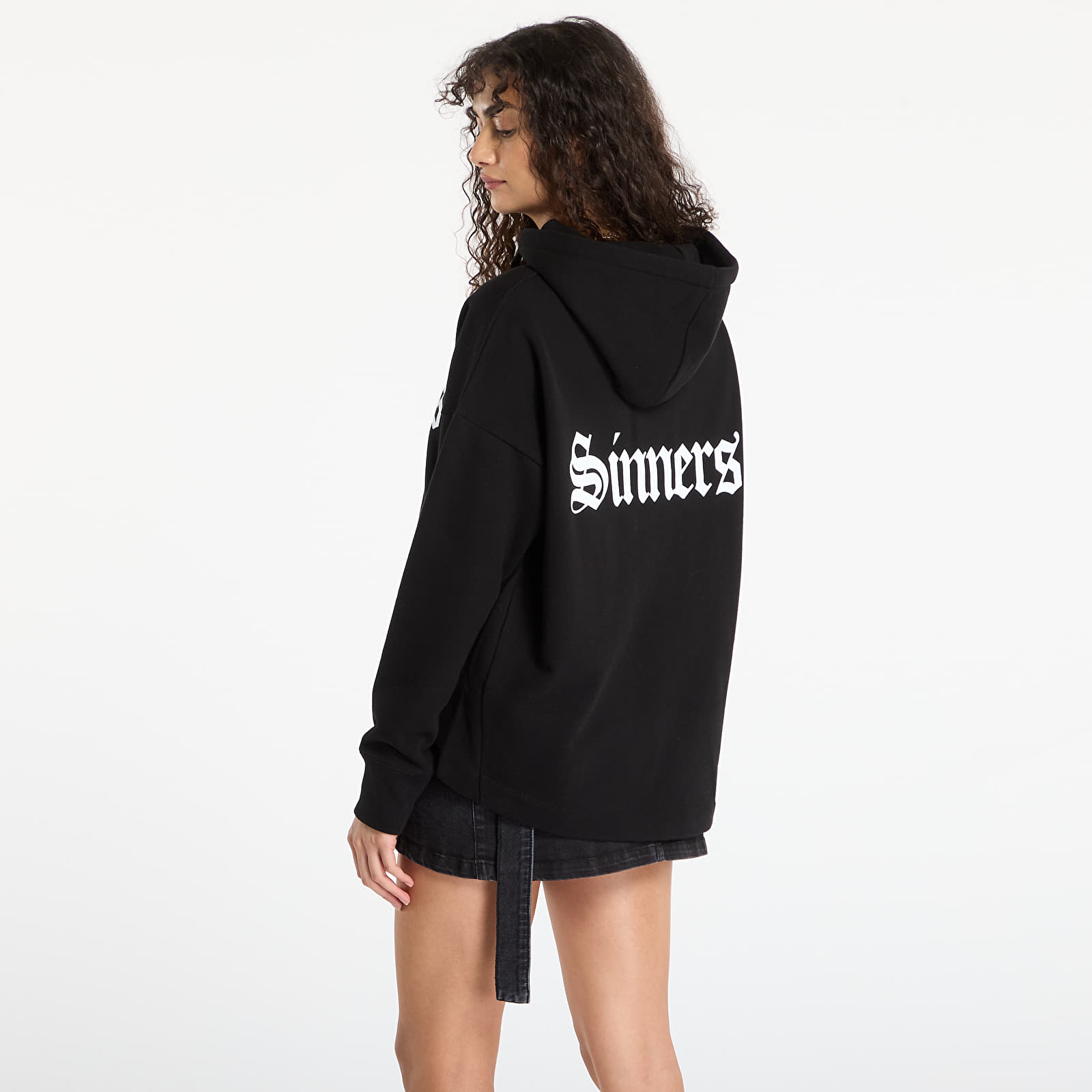 Sweatshirts AllSaints Saint Etie Hoody Black