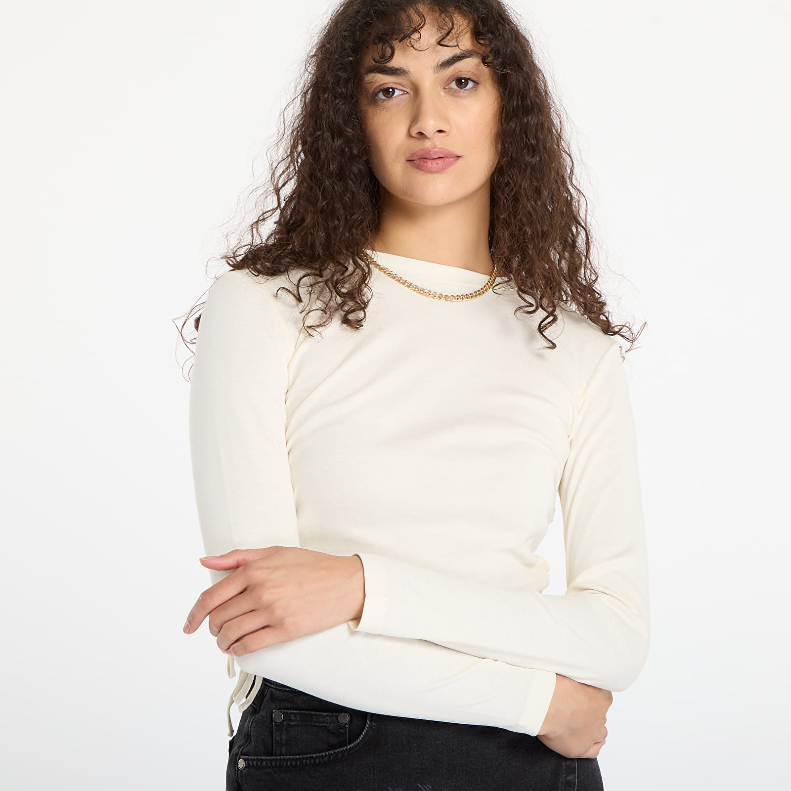 Magliette AllSaints Sonny Ls Tee Tofu White