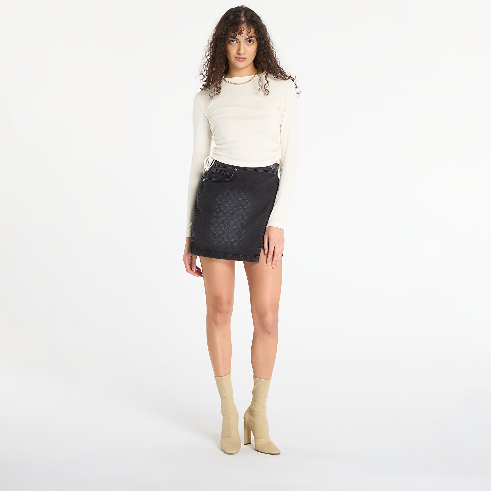 Magliette AllSaints Sonny Ls Tee Tofu White