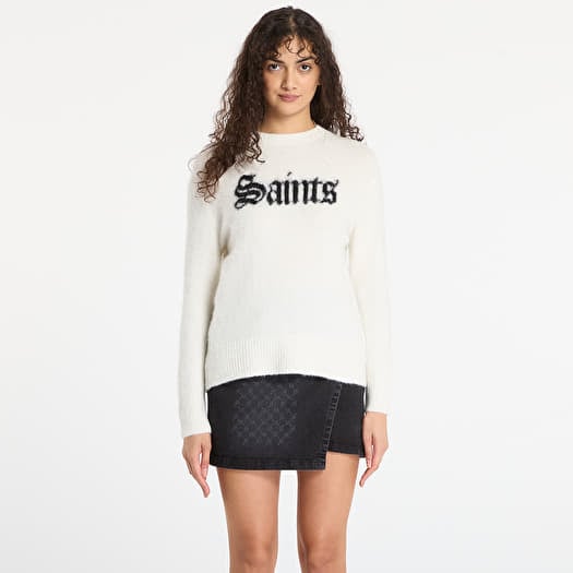 Tröja AllSaints Saints Crew Chalk White/ Black
