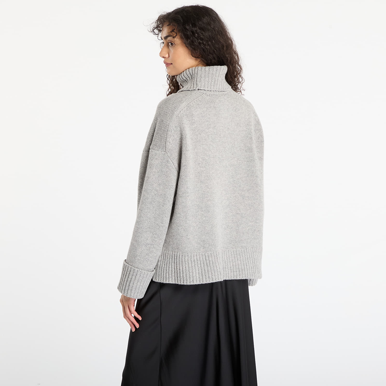 Gensere Samsøe Samsøe Sakeiku Turtleneck Grey Melange