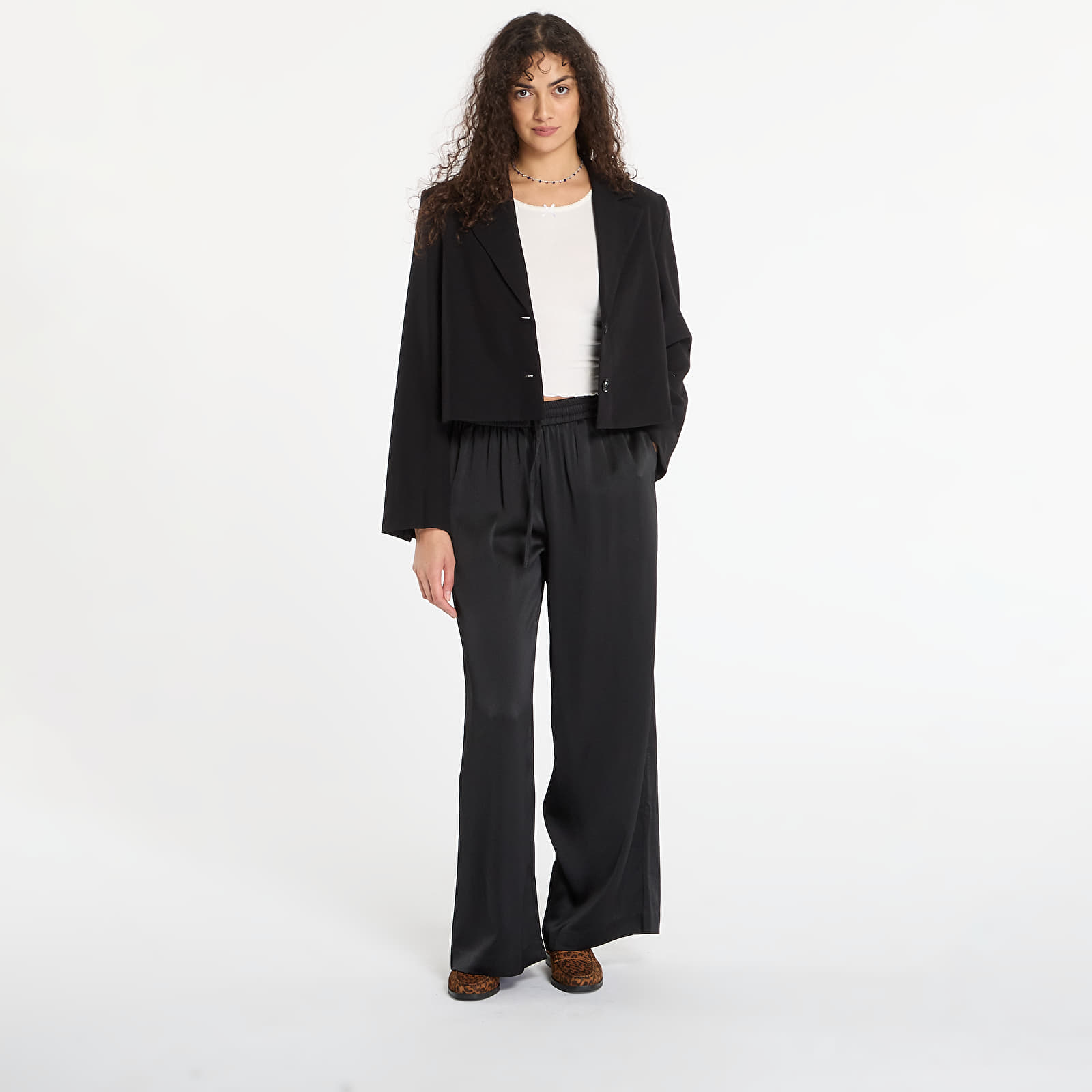 Hosen für Frauen Samsøe Samsøe Sahelena Trousers Black