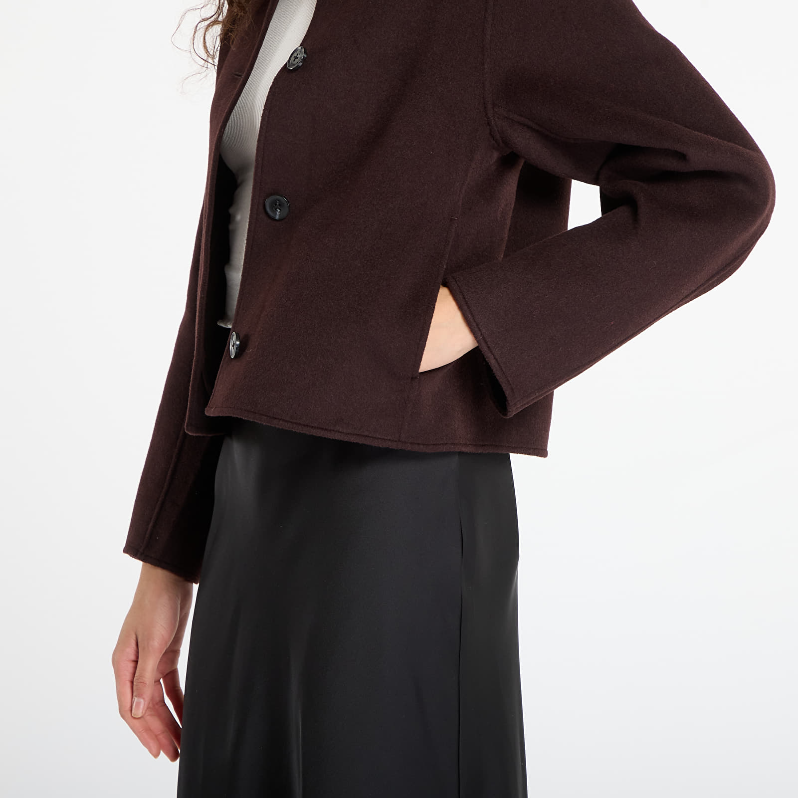 Kurtki Samsøe Samsøe Saholly Jacket Black Coffee