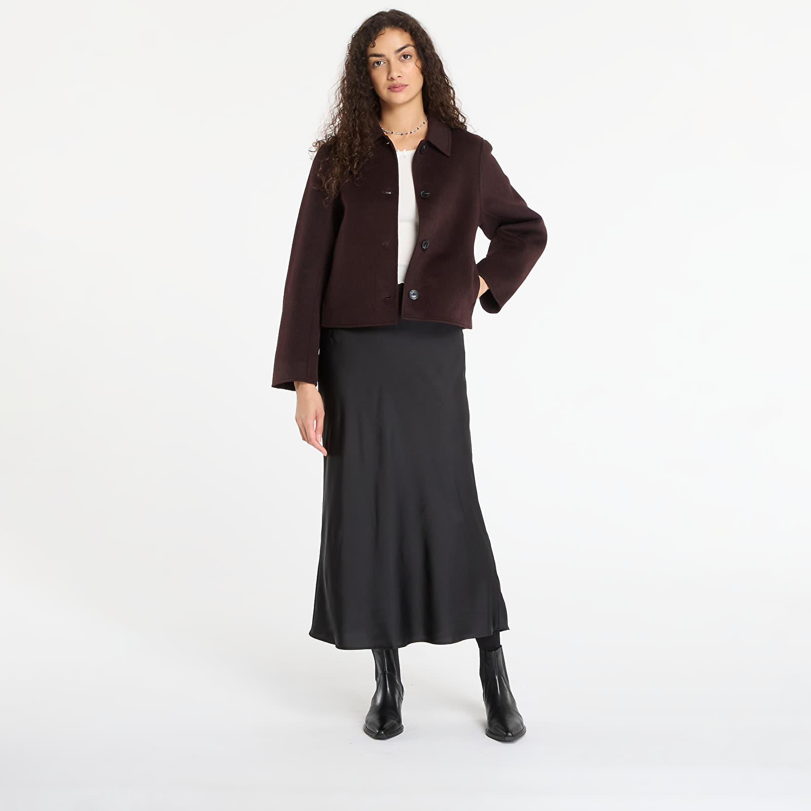 Kurtki Samsøe Samsøe Saholly Jacket Black Coffee