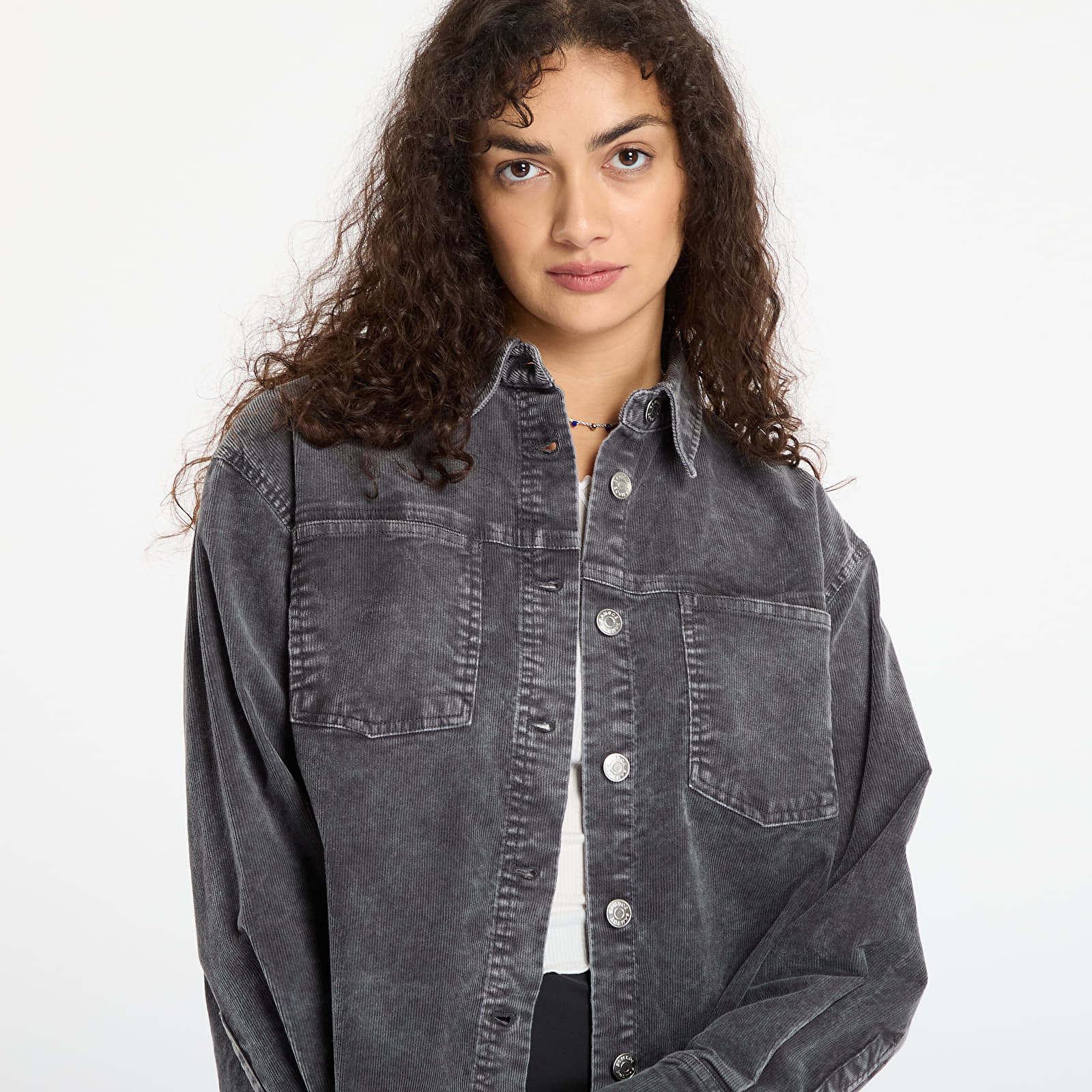 Überhemden Samsøe Samsøe Sasofie Patch Pocket Shirt Asphalt