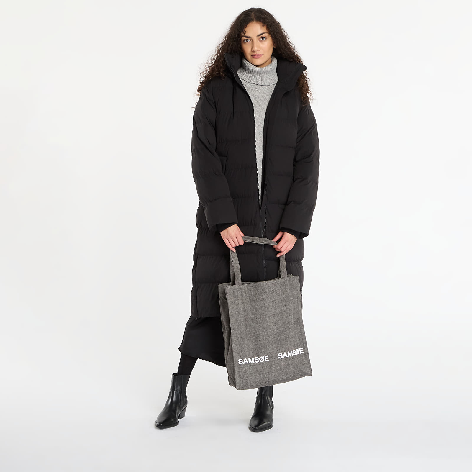 Płaszcze Samsøe Samsøe Saseri Puffer Coat Black