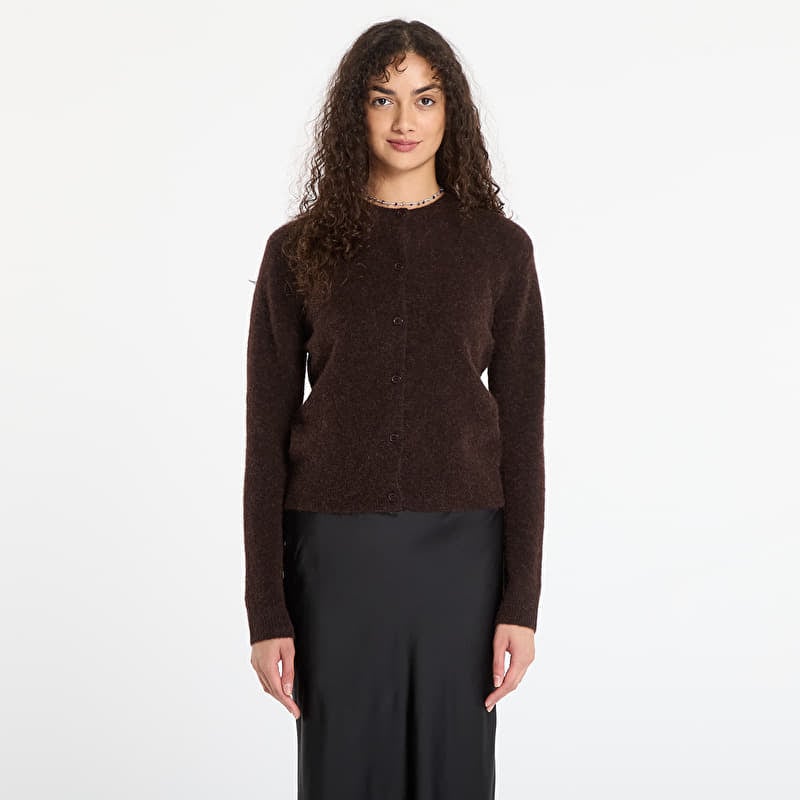 Samsøe Samsøe Nor Short Cardigan Black Coffee