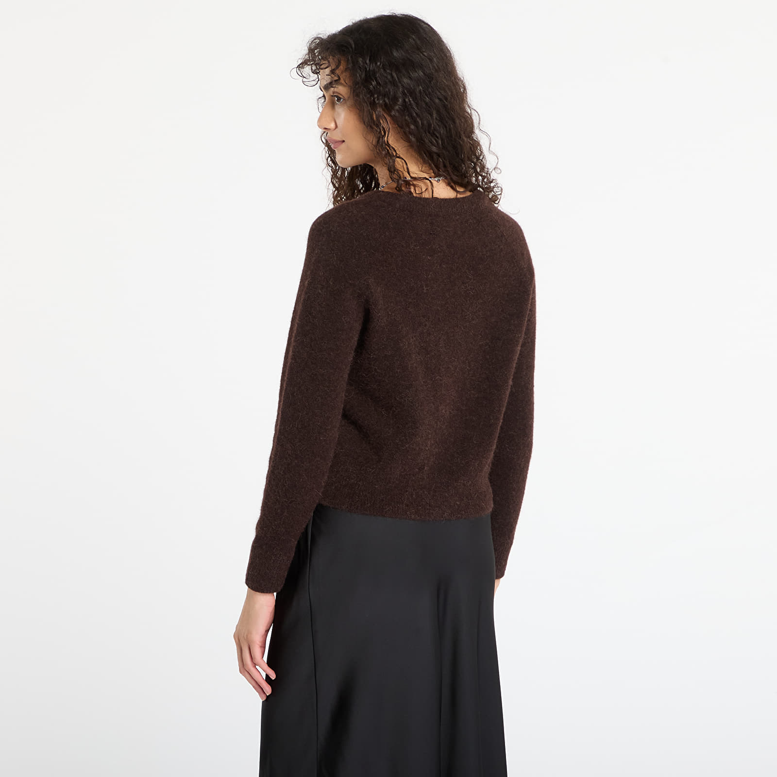 Pullover Samsøe Samsøe Nor O-N Short Black Coffee