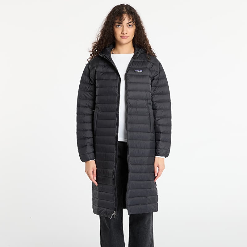 Veste Patagonia W's Recycled Down Sweater Parka Black