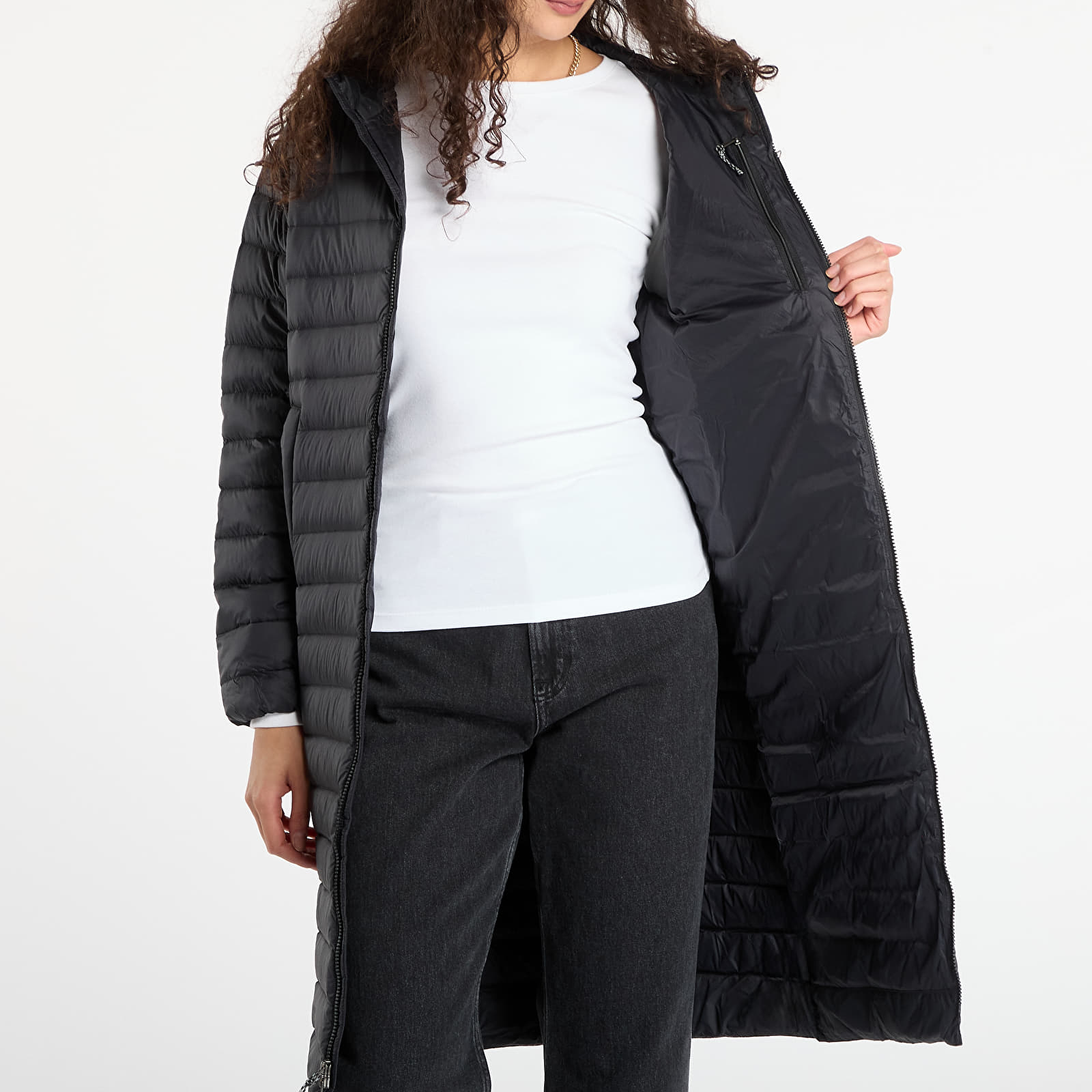 Joped Patagonia W's Recycled Down Sweater Parka Black