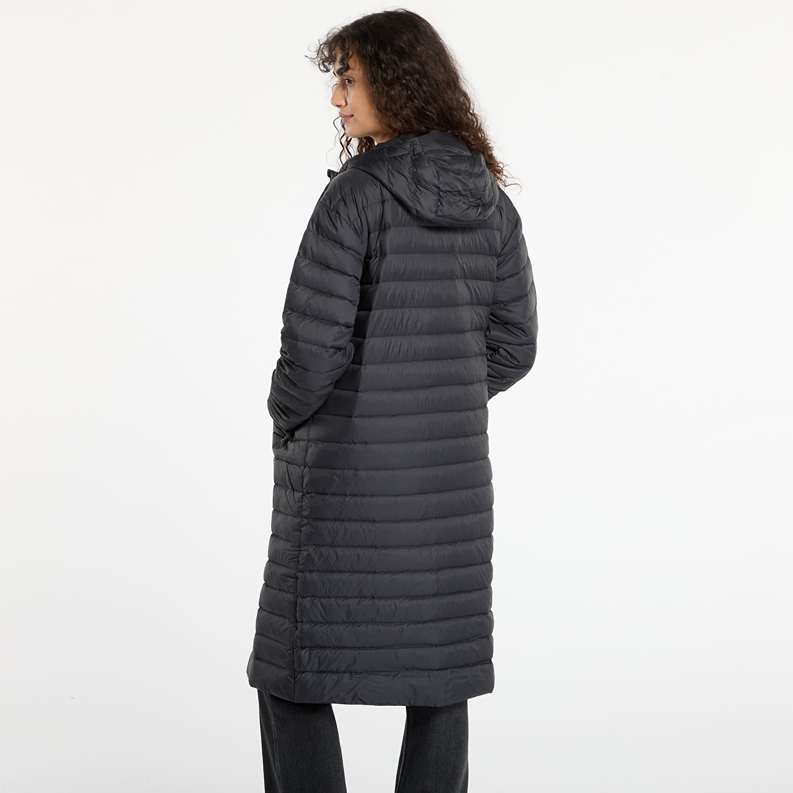 Joped Patagonia W's Recycled Down Sweater Parka Black