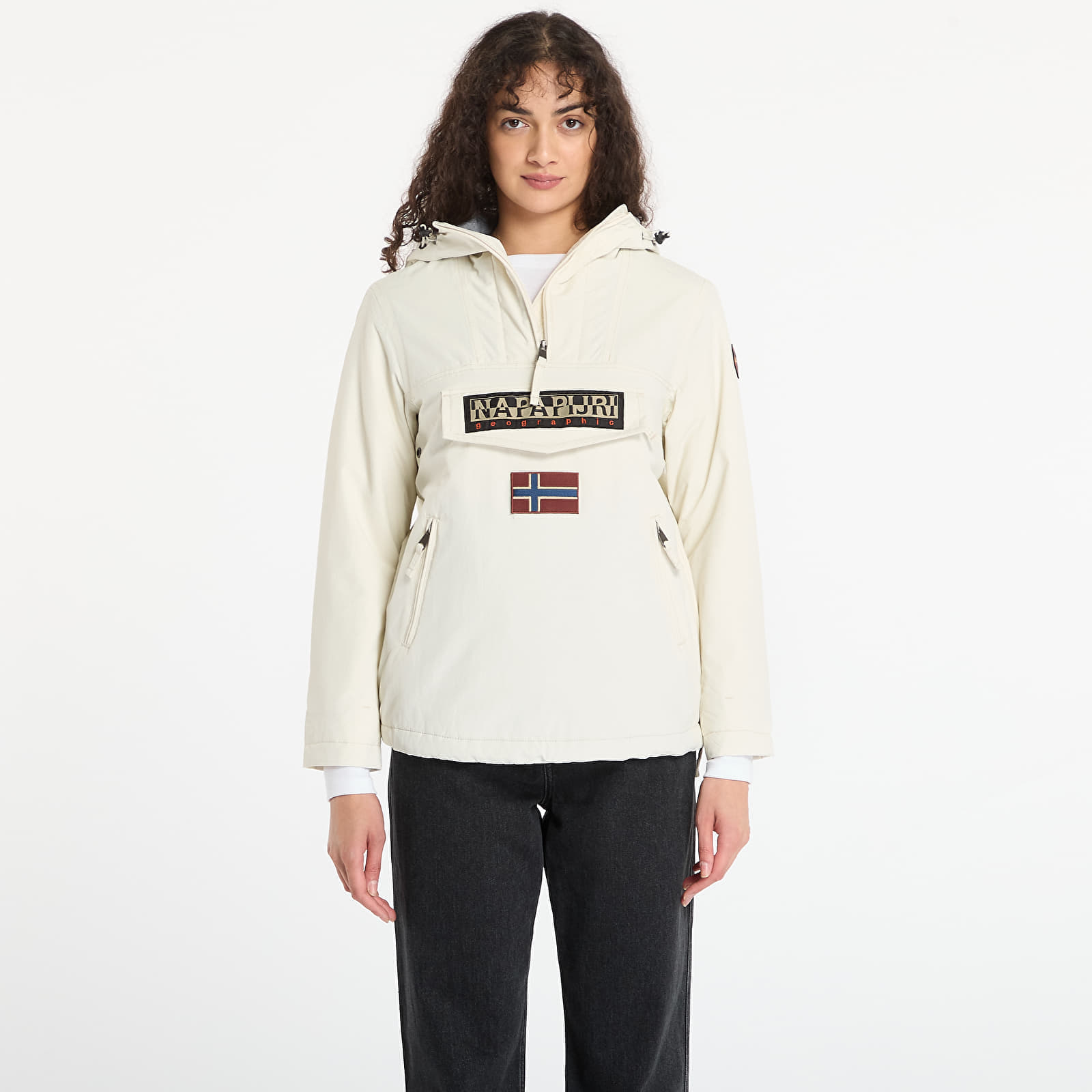 Jacheta Napapijri Rainforest W Pocket 4 Beige Dimity S