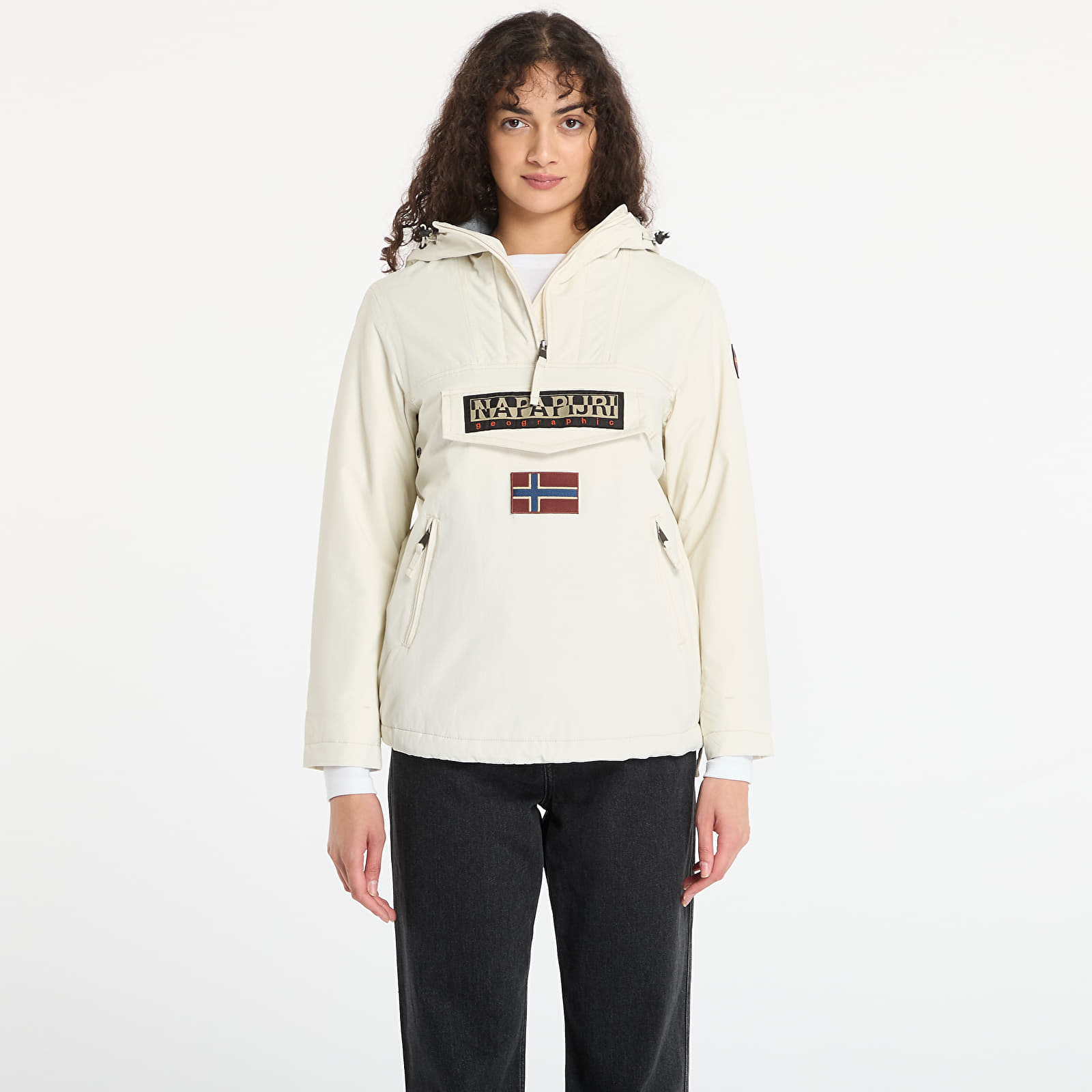Jakne Napapijri Rainforest W Pocket 4 Beige Dimity
