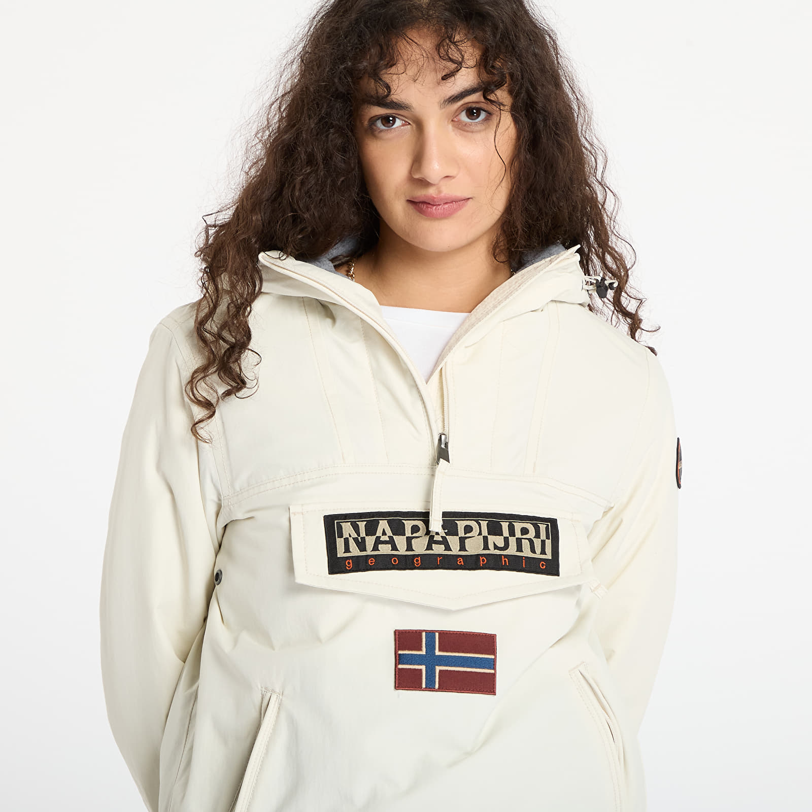 Jakne Napapijri Rainforest W Pocket 4 Beige Dimity