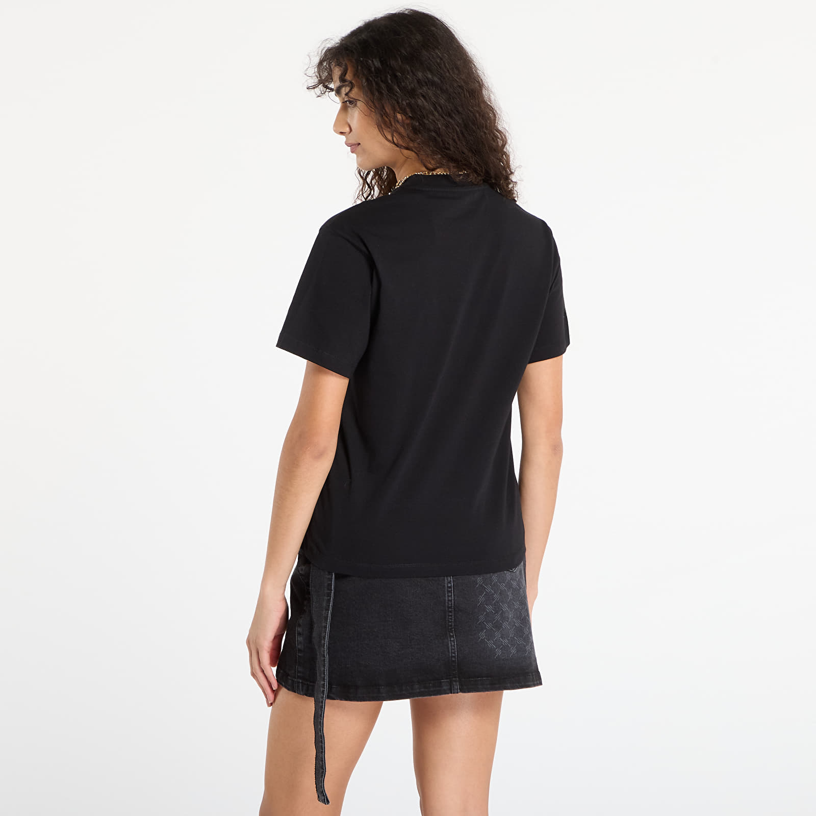 Marškinėliai Carhartt WIP W' S/S Heart Patch T-Shirt UNISEX Black/ Red