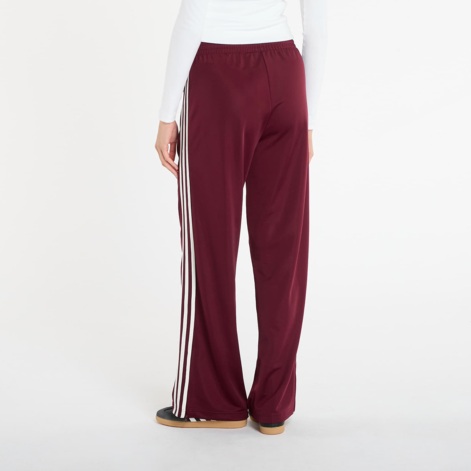 Анцузи adidas Adicolor Classic Firebird Loose Track Tracksuit Bottoms Maroon