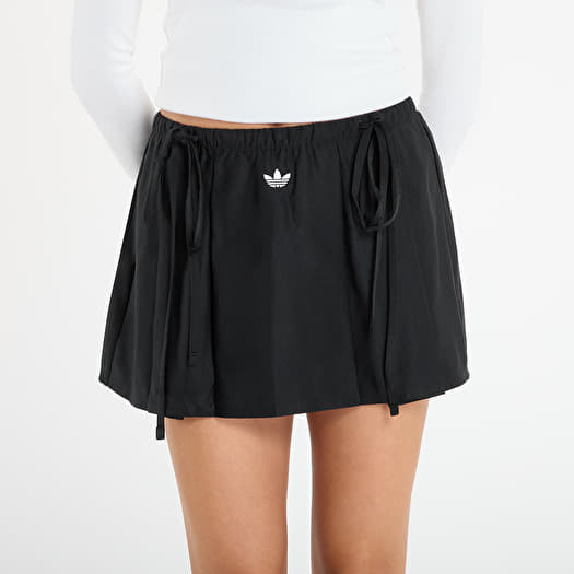 Women's skirts adidas Ribbon Mini Skirt Black | Queens