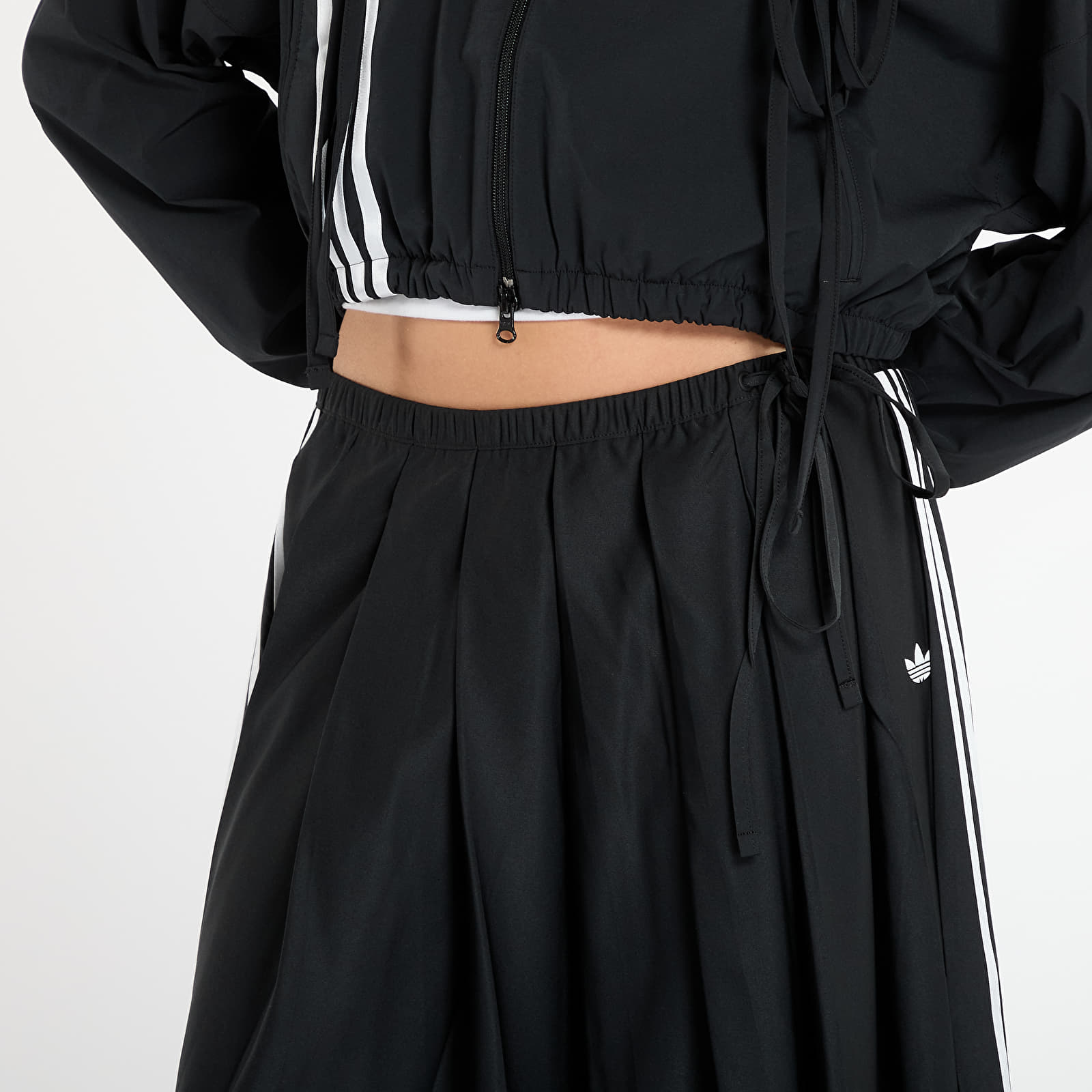 Seelikud adidas Ribbon Pleated Maxi Skirt Black
