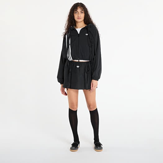 adidas RIBBON TRACKTOP ブルゾン トラックジャケット 黒S adidas Ribbon Off Placed 3-Stripes Tracktop Black | Queens