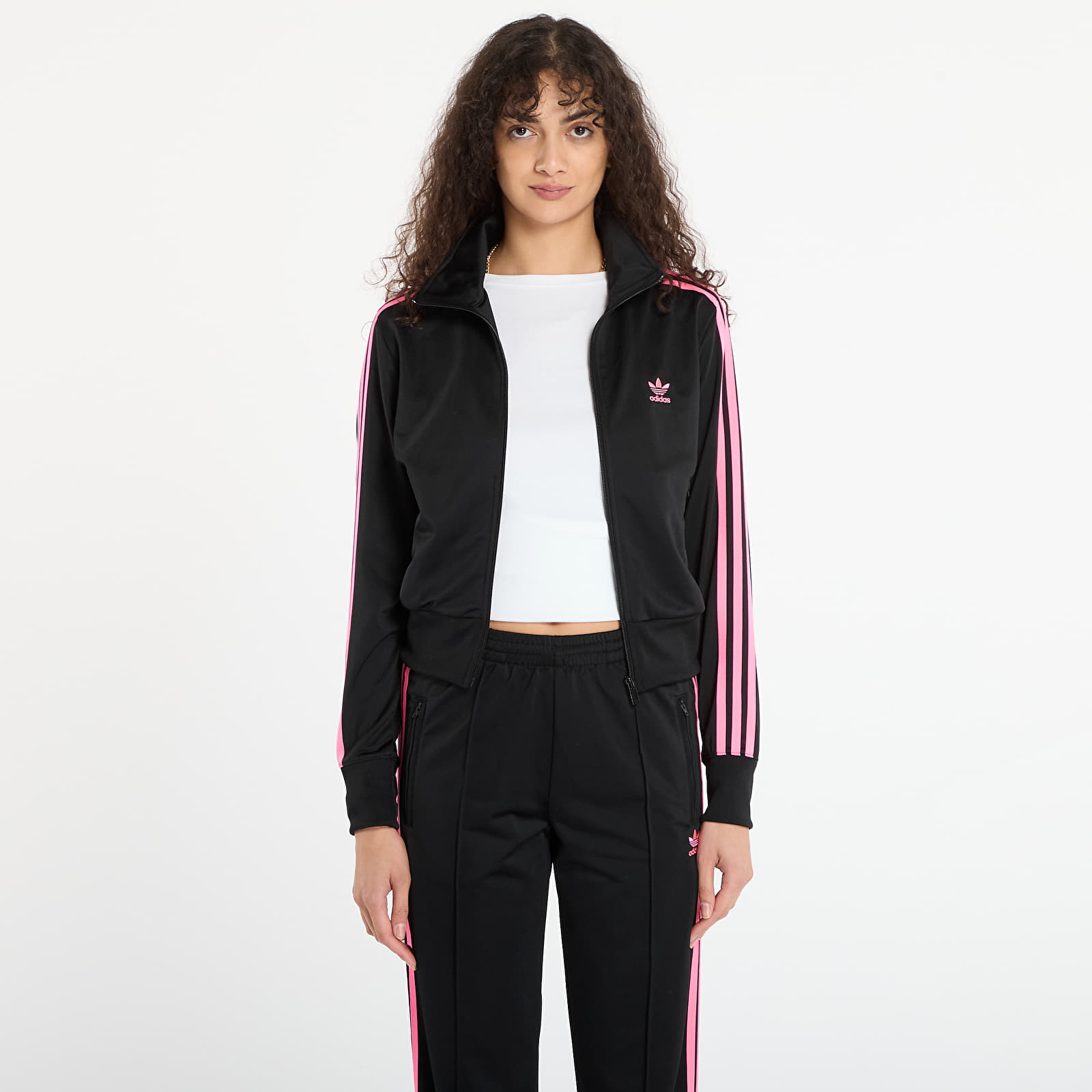 Dukserice adidas Adicolor Classics Firebird Track Top Black