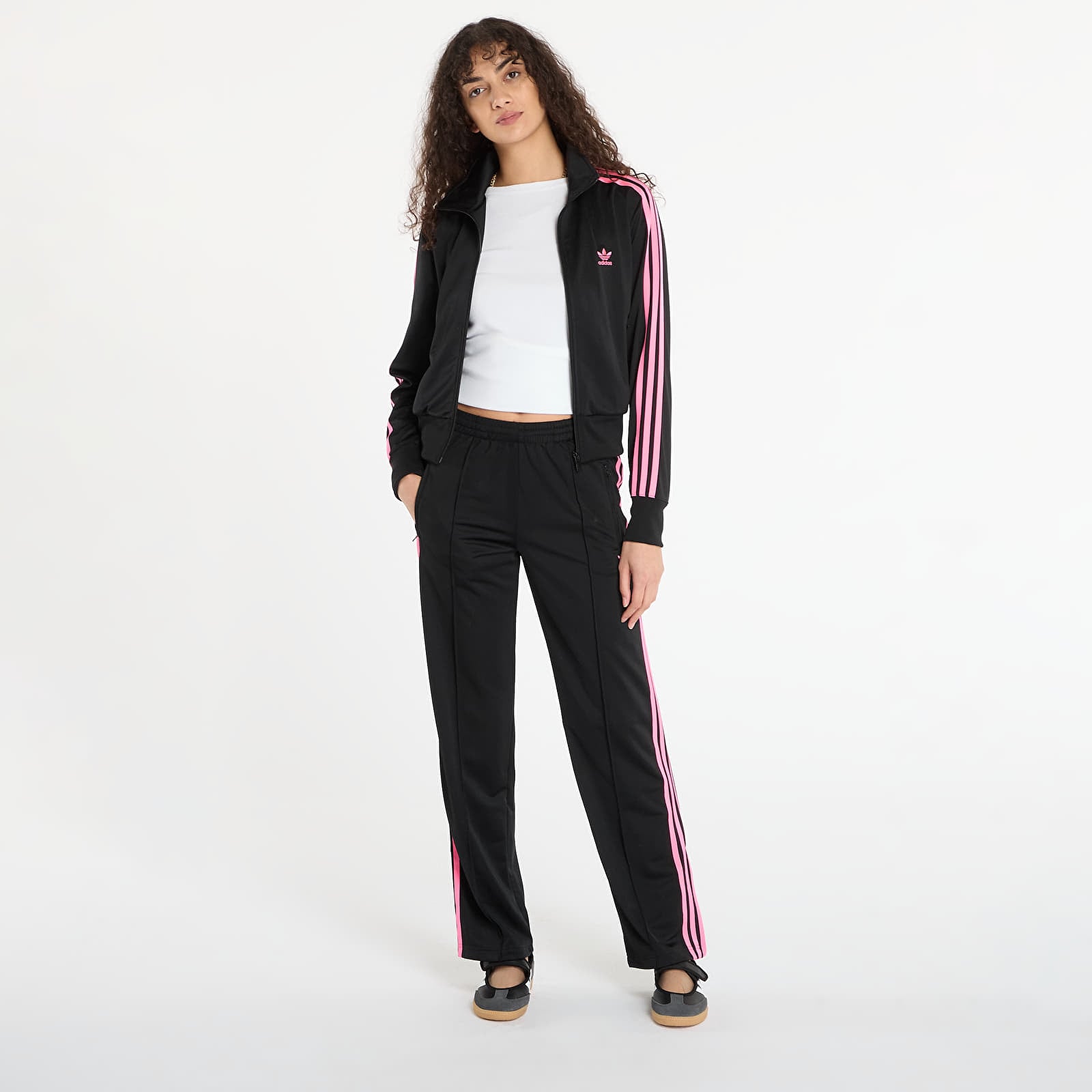 Dukserice adidas Adicolor Classics Firebird Track Top Black