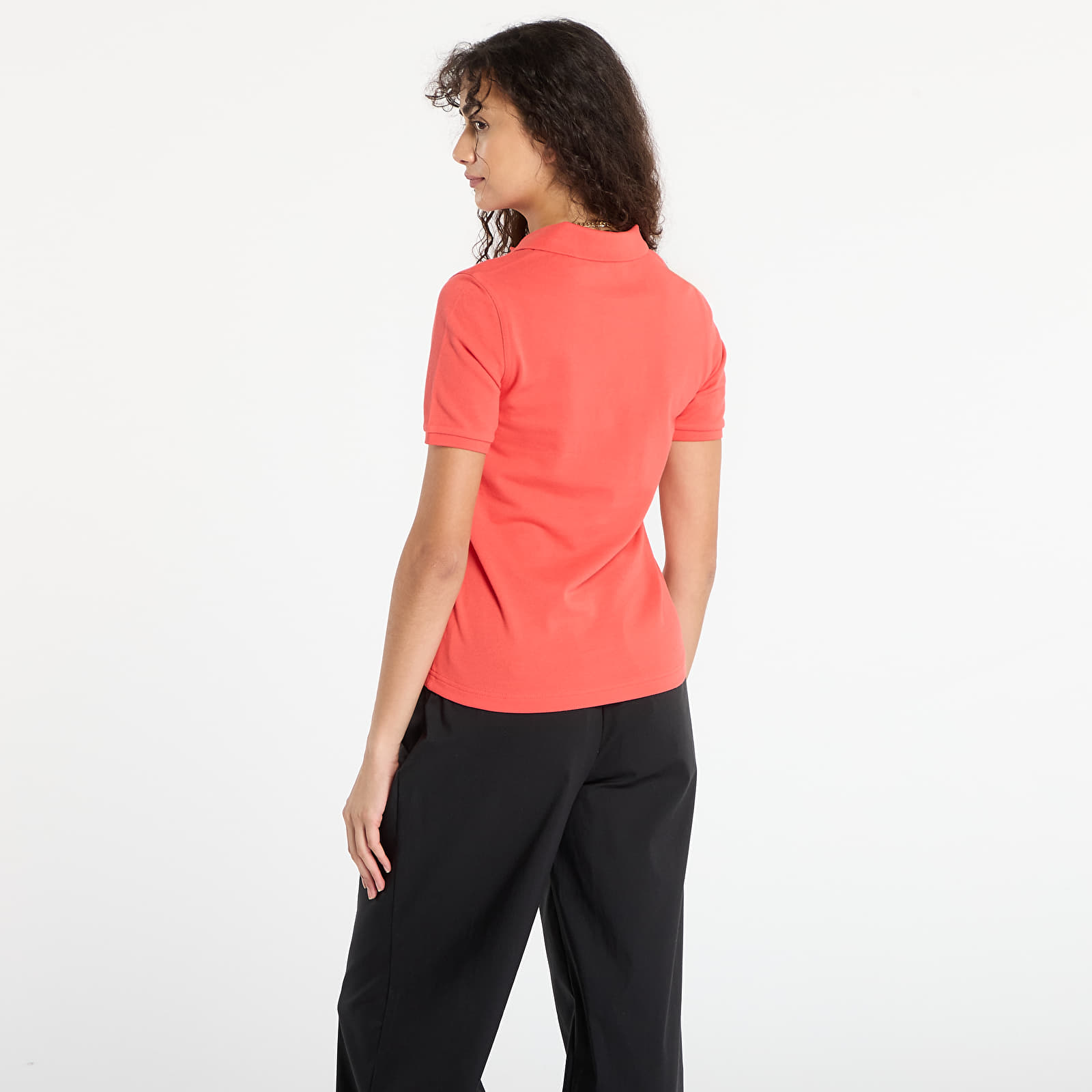 Naiste T-särgid FRED PERRY The Fred Perry Shirt Flamingotan/ Blak