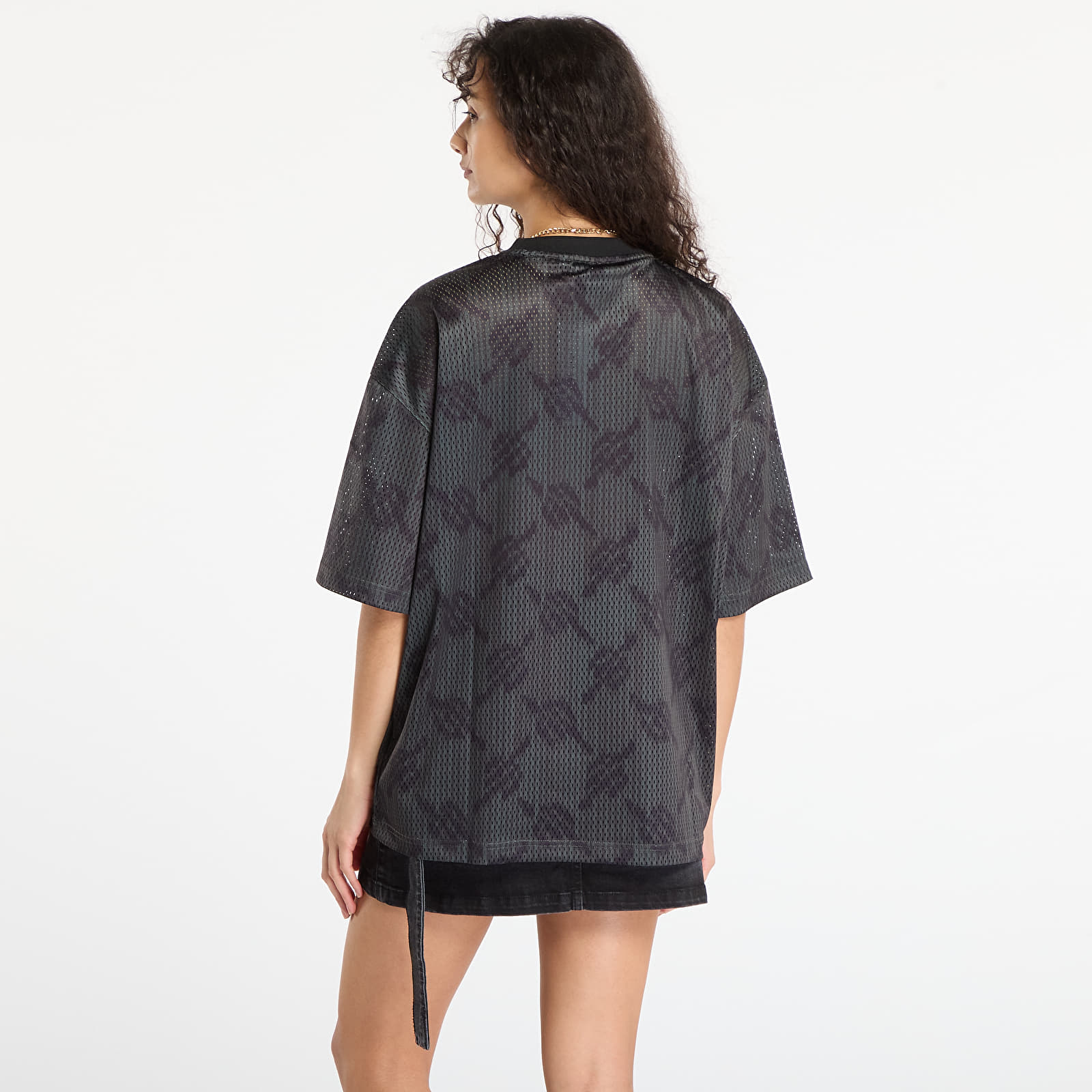 Trička Daily Paper Matchstick Mesh Ss T-Shirt Rosin Green