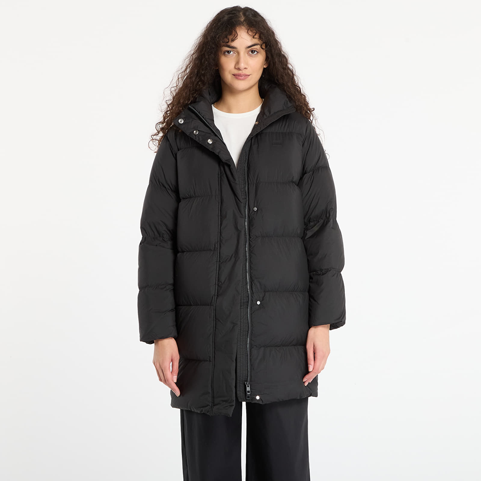 Naiste mantlid Tommy Hilfiger Modern Down Reg Coat Black
