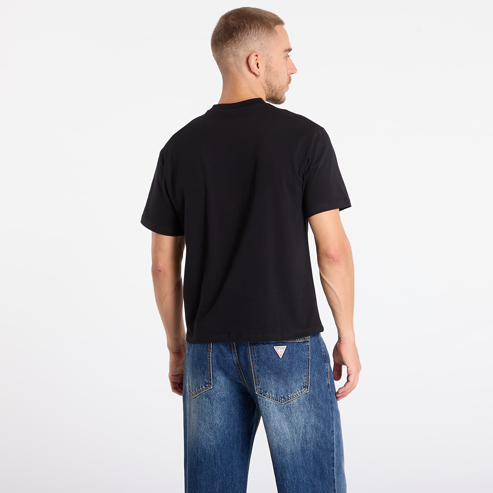 Marškinėliai Carhartt WIP W' S/S Heart Patch T-Shirt UNISEX Black/ Red