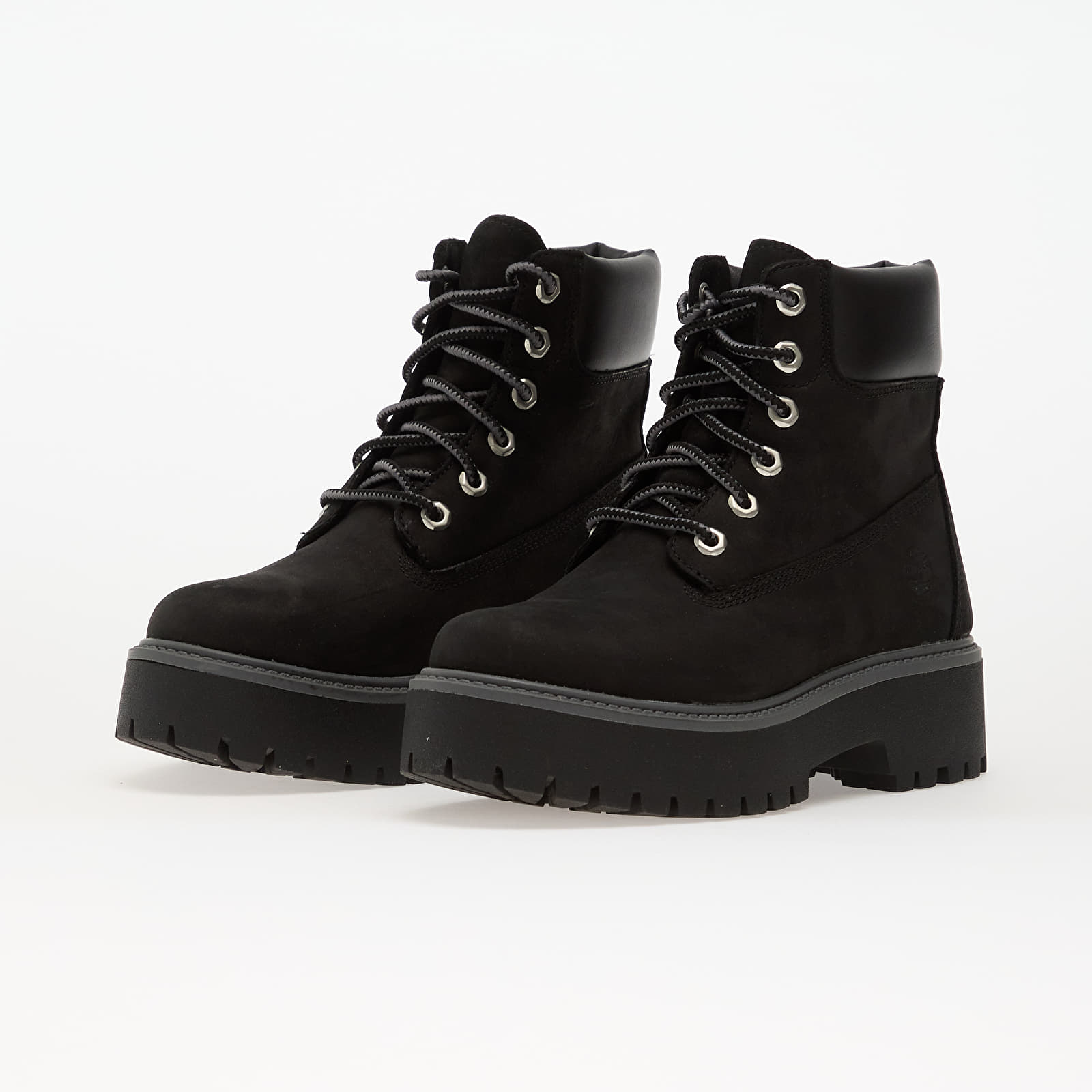 Дамски кецове и обувки Timberland Tbl Premium Elevated 6In WP Black
