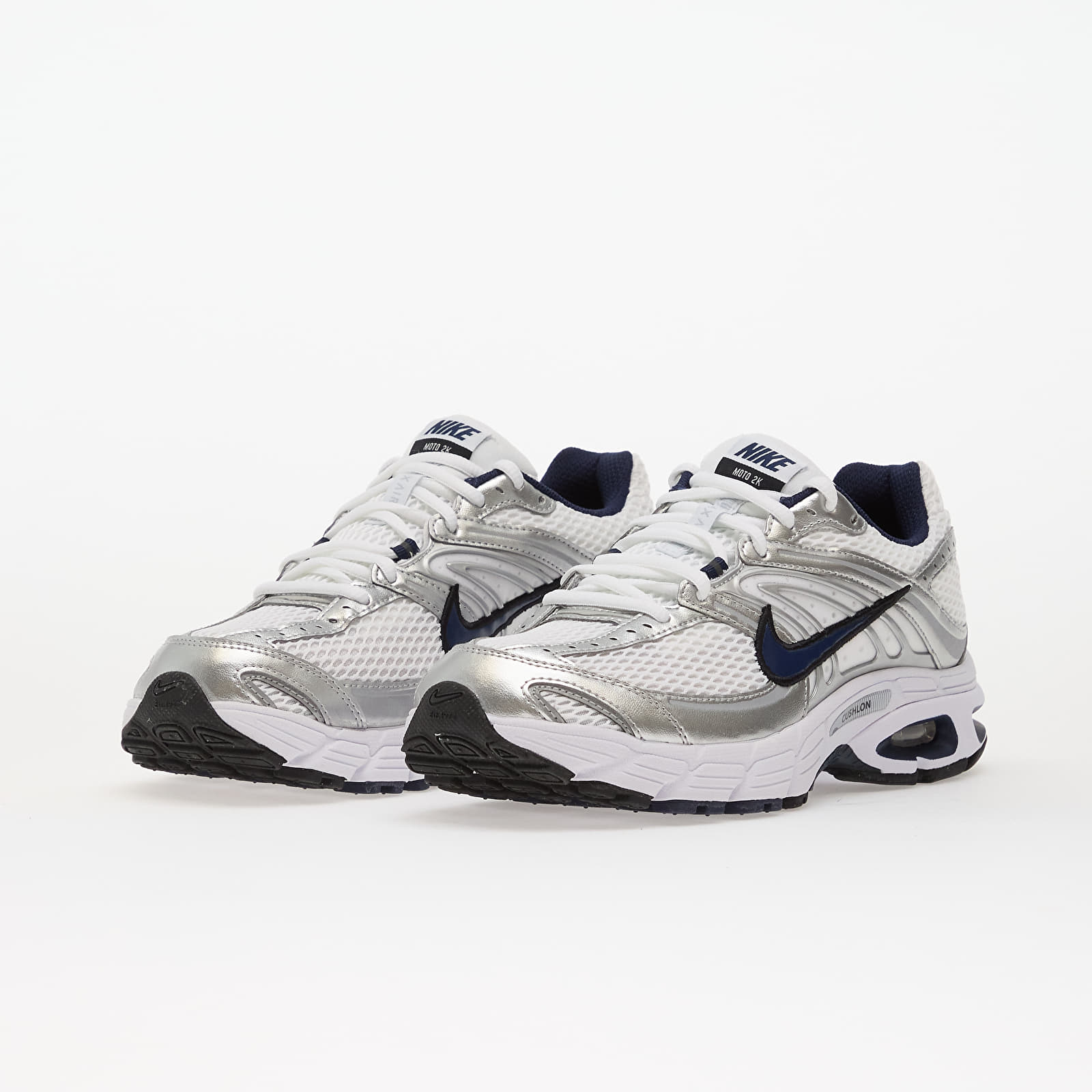 Sneakers und Schuhe für Frauen Nike W Air Max Moto 2K White/ Midnight Navy-Metallic Silver
