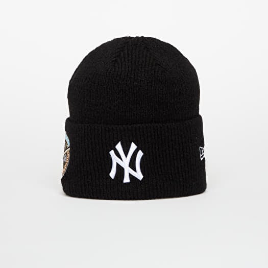 Hat New Era Knit Medium MLB Ws Beanie New York Yankees Black/ White