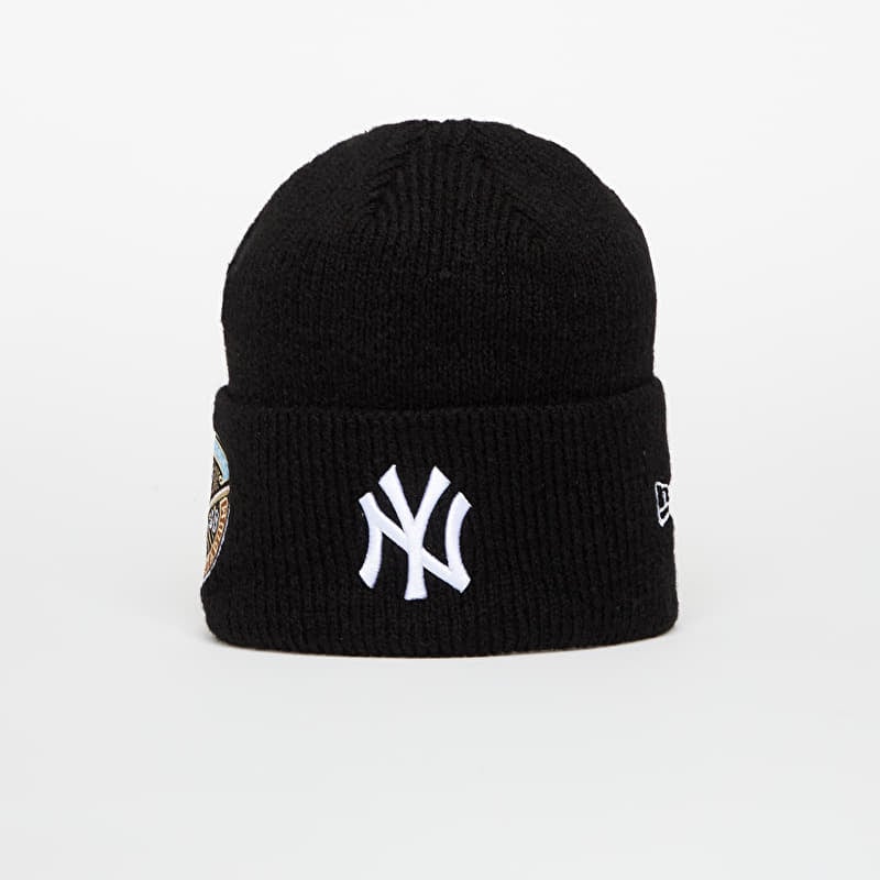 Czapka New Era Knit Medium MLB Ws Beanie New York Yankees Black/ White