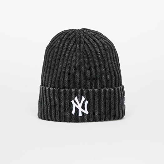 Cappello New Era Knit Medium MLB Washed Beanie New York Yankees Black